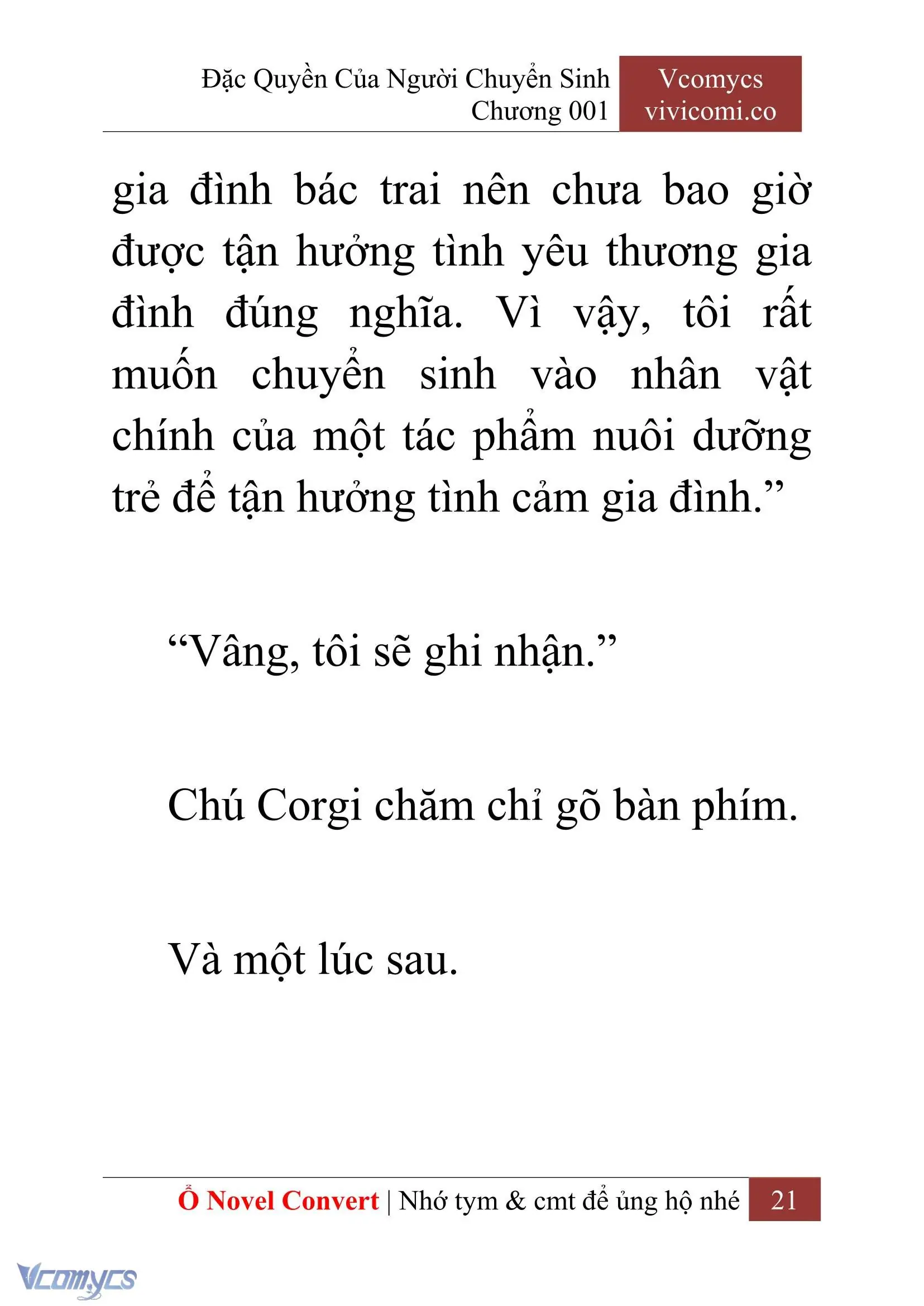 [Novel] Đặc Quyền Của Người Chuyển Sinh Chapter 1 - Trang 24
