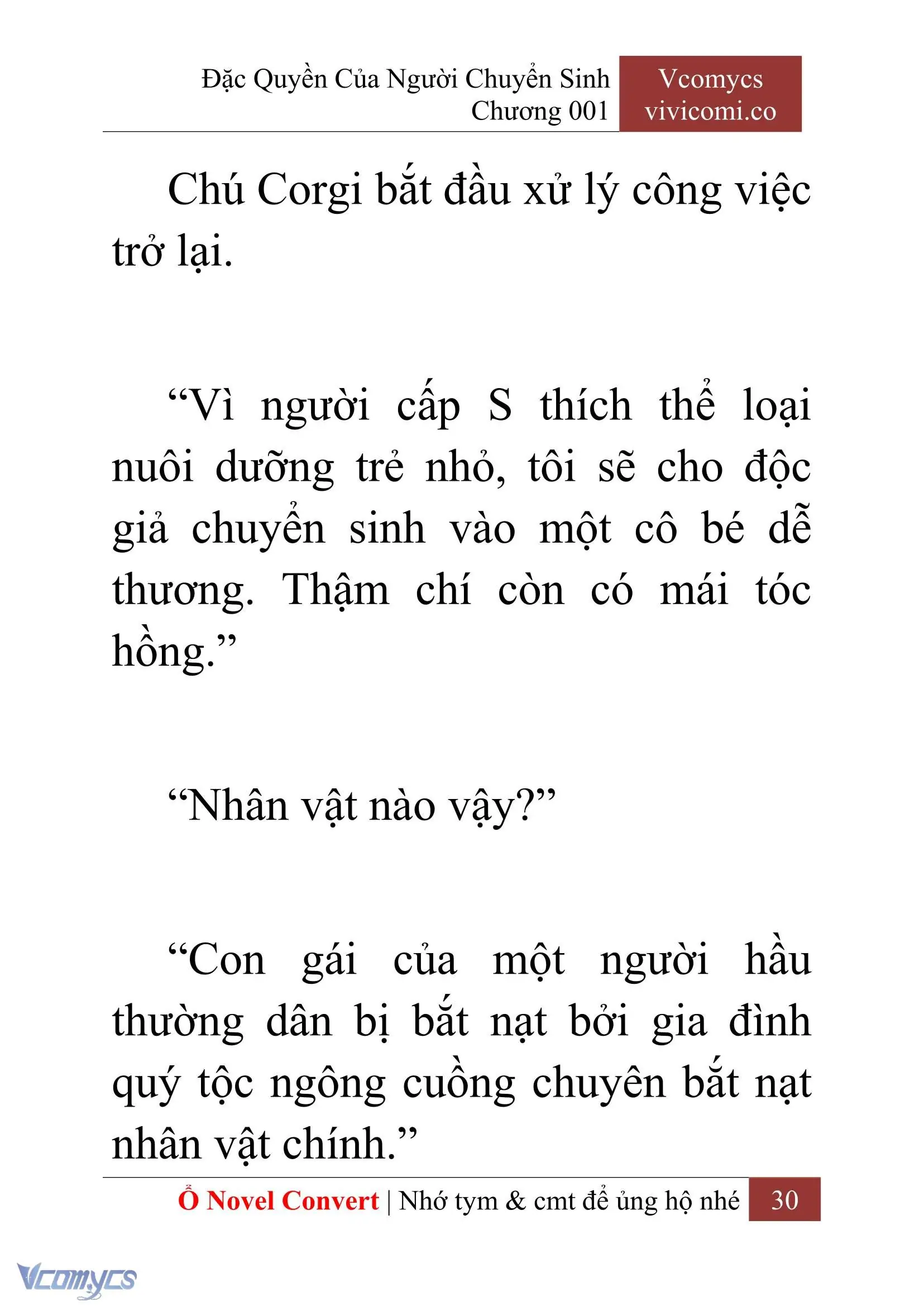 [Novel] Đặc Quyền Của Người Chuyển Sinh Chapter 1 - Trang 33
