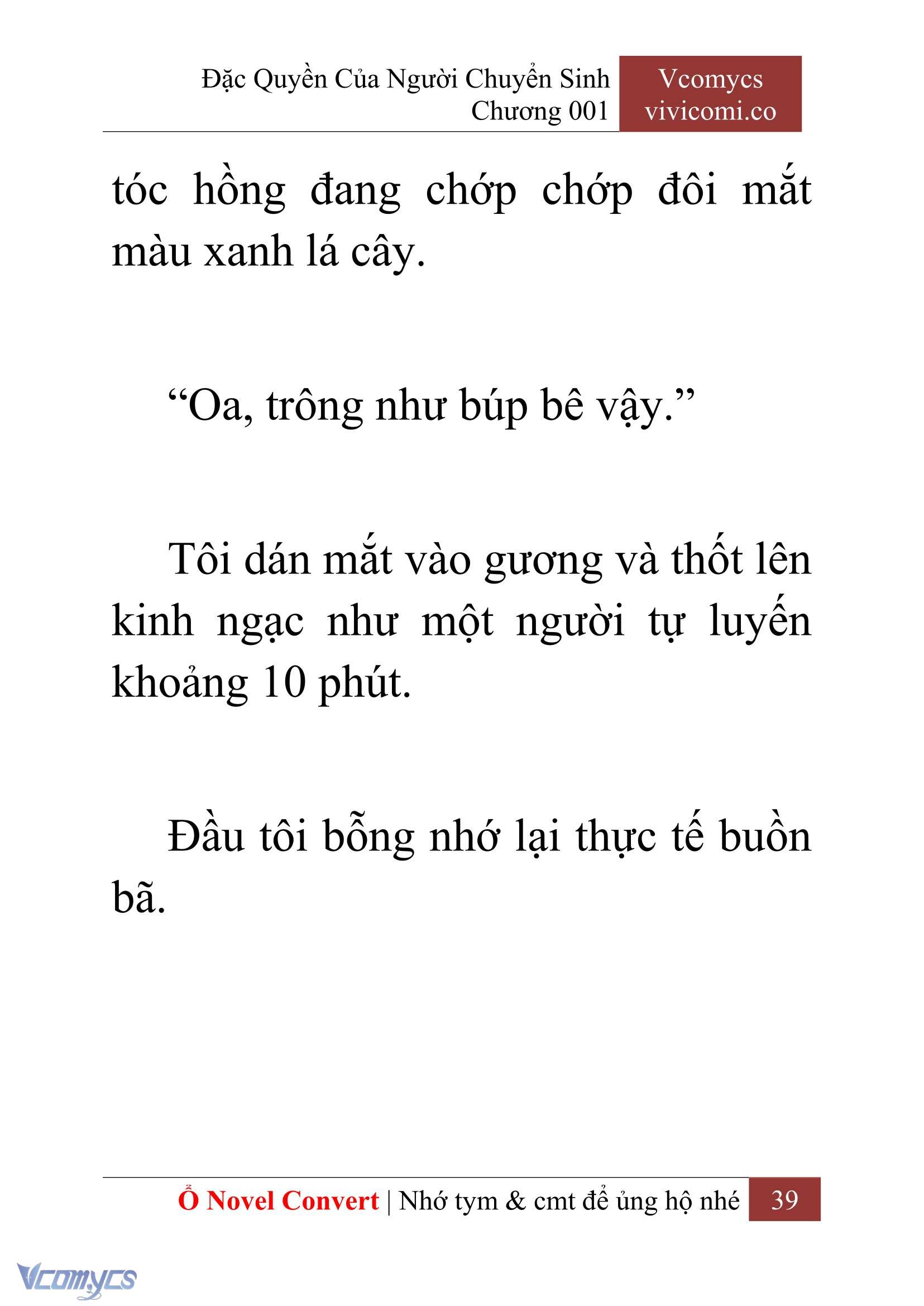 [Novel] Đặc Quyền Của Người Chuyển Sinh Chapter 1 - Trang 42