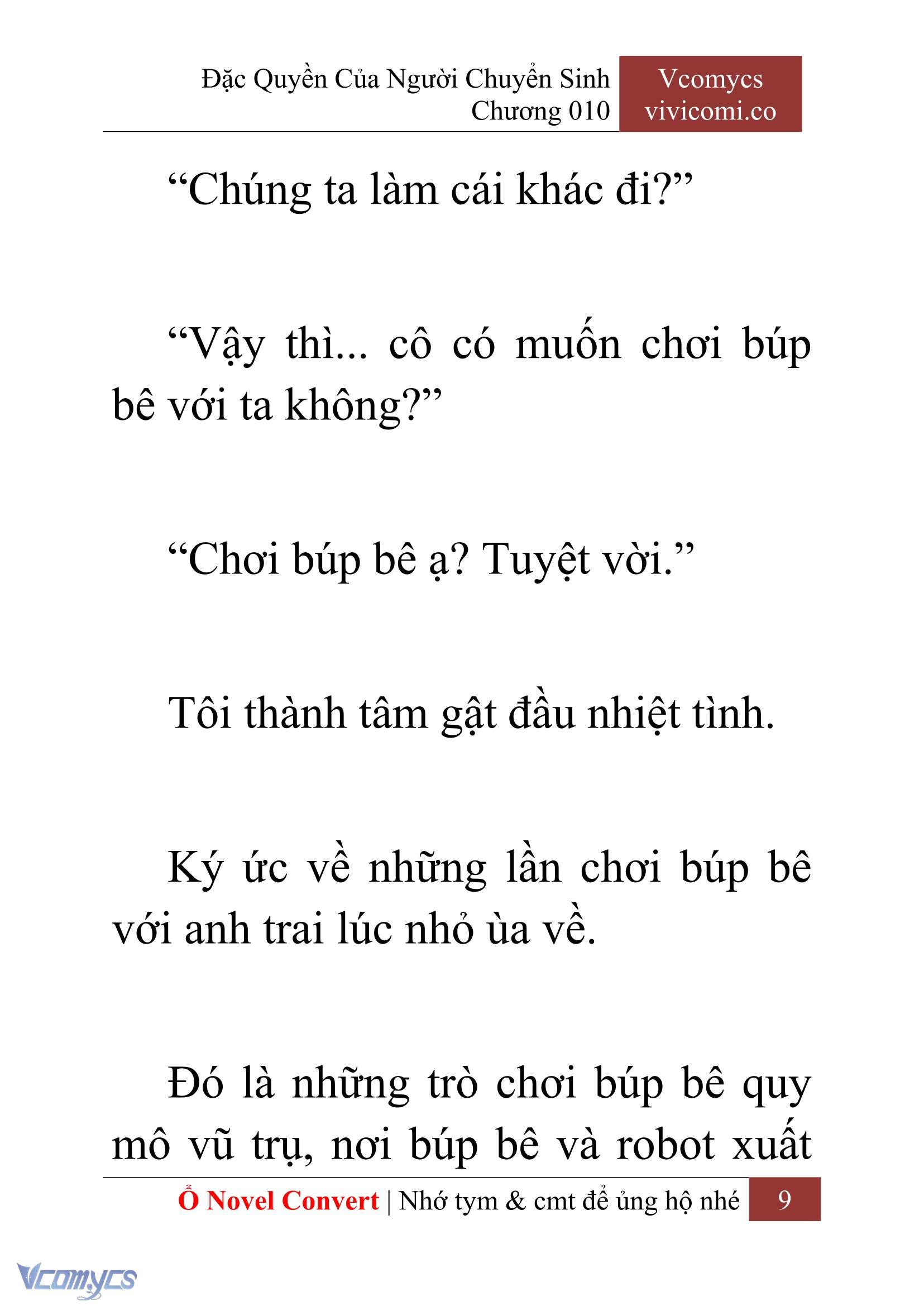 [Novel] Đặc Quyền Của Người Chuyển Sinh Chapter 10 - Trang 12