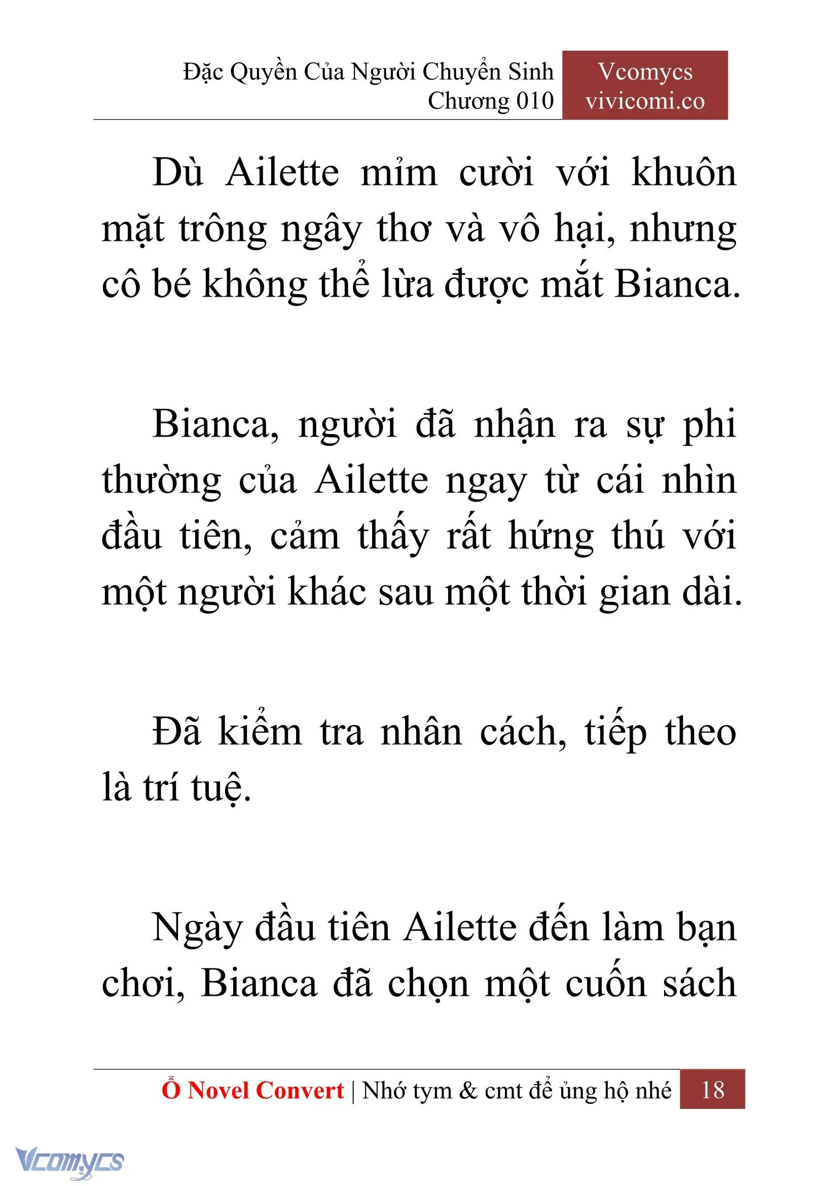 [Novel] Đặc Quyền Của Người Chuyển Sinh Chapter 10 - Trang 21