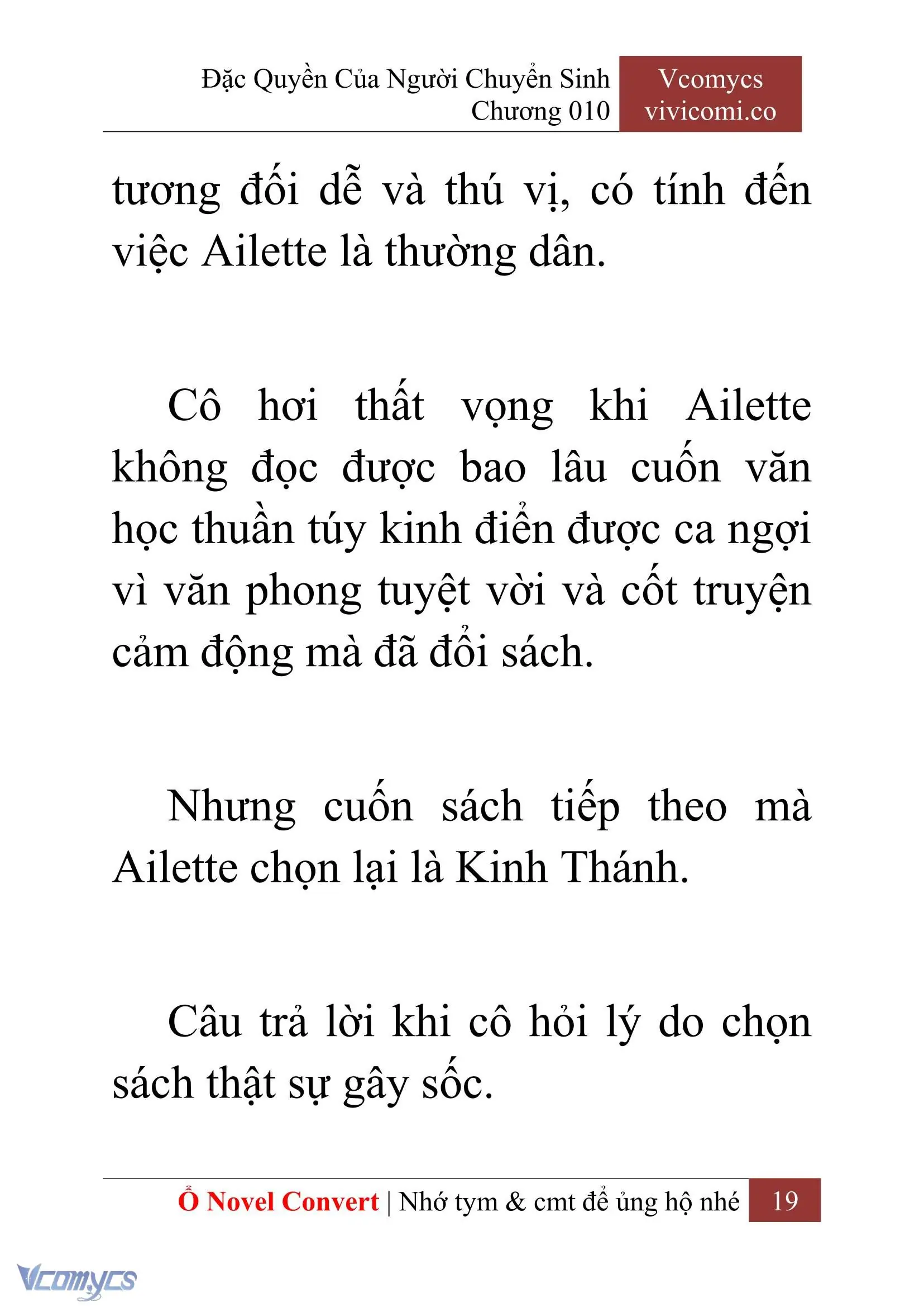 [Novel] Đặc Quyền Của Người Chuyển Sinh Chapter 10 - Trang 22