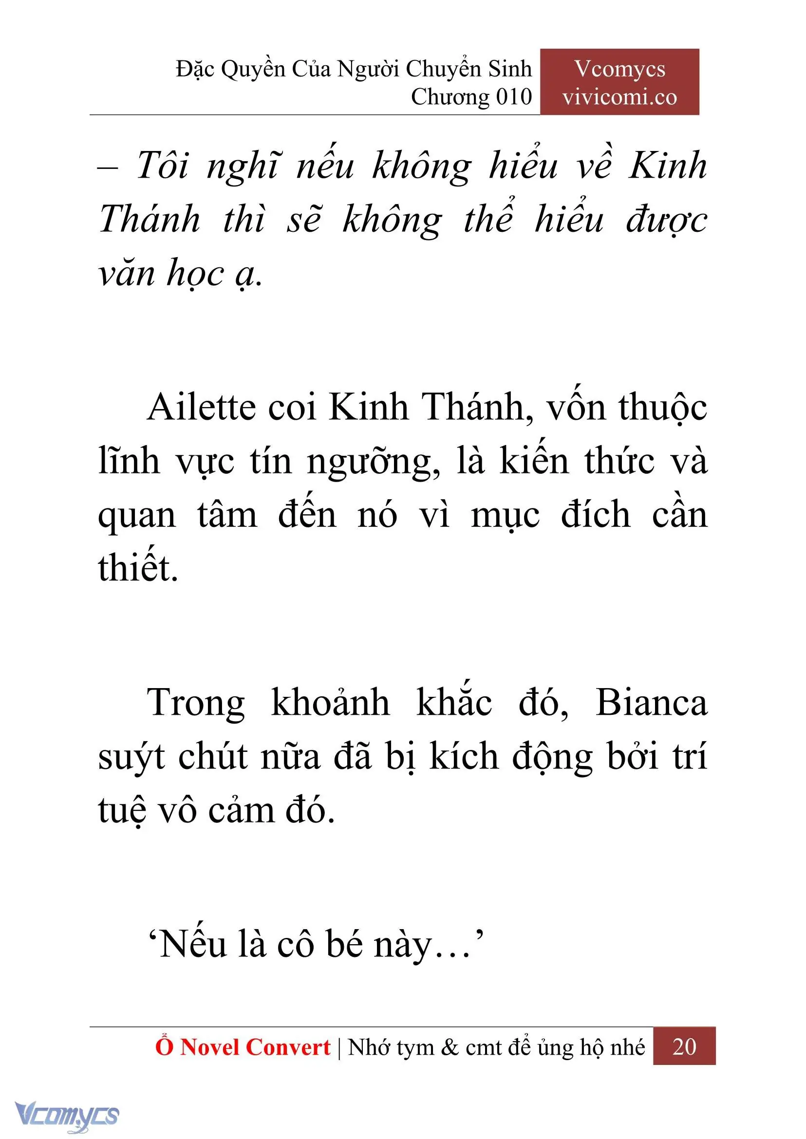 [Novel] Đặc Quyền Của Người Chuyển Sinh Chapter 10 - Trang 23