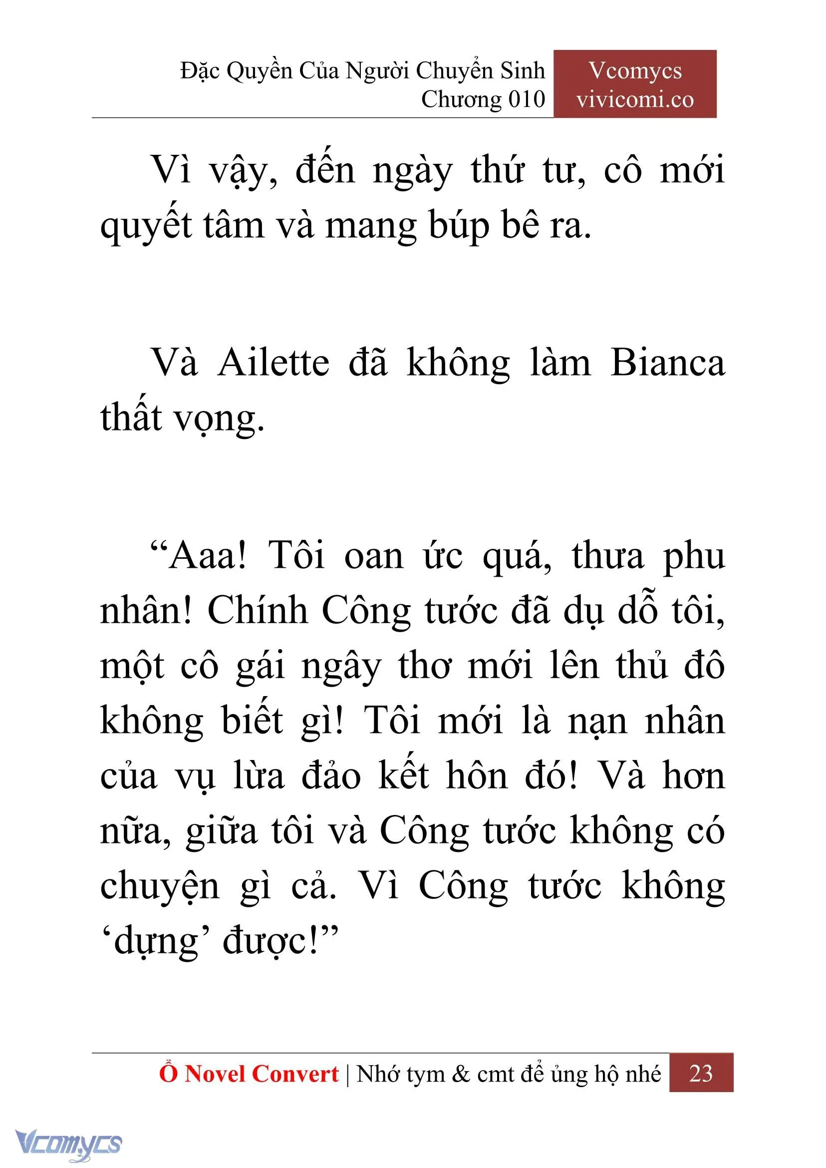 [Novel] Đặc Quyền Của Người Chuyển Sinh Chapter 10 - Trang 26