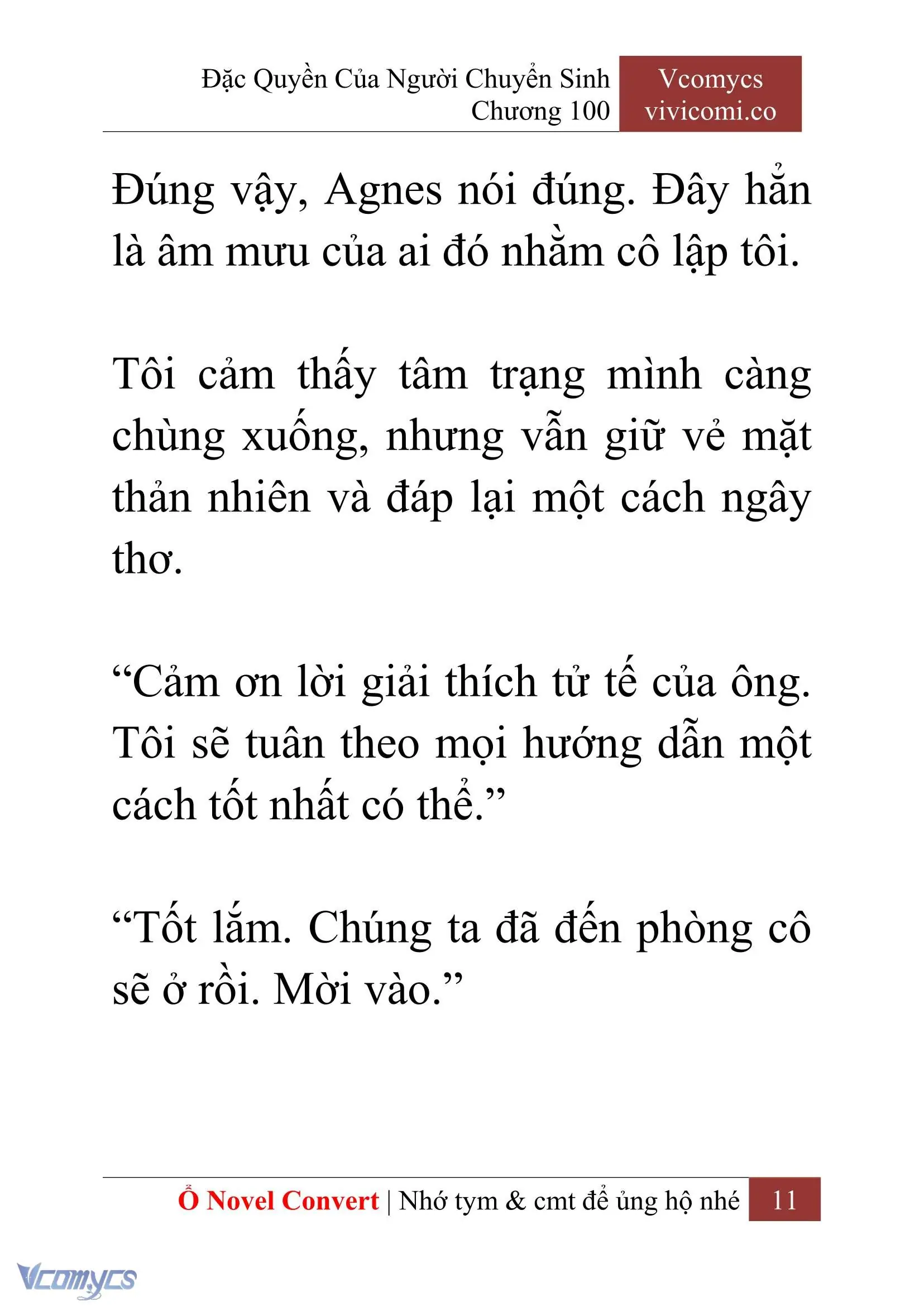 [Novel] Đặc Quyền Của Người Chuyển Sinh Chapter 100 - Trang 14
