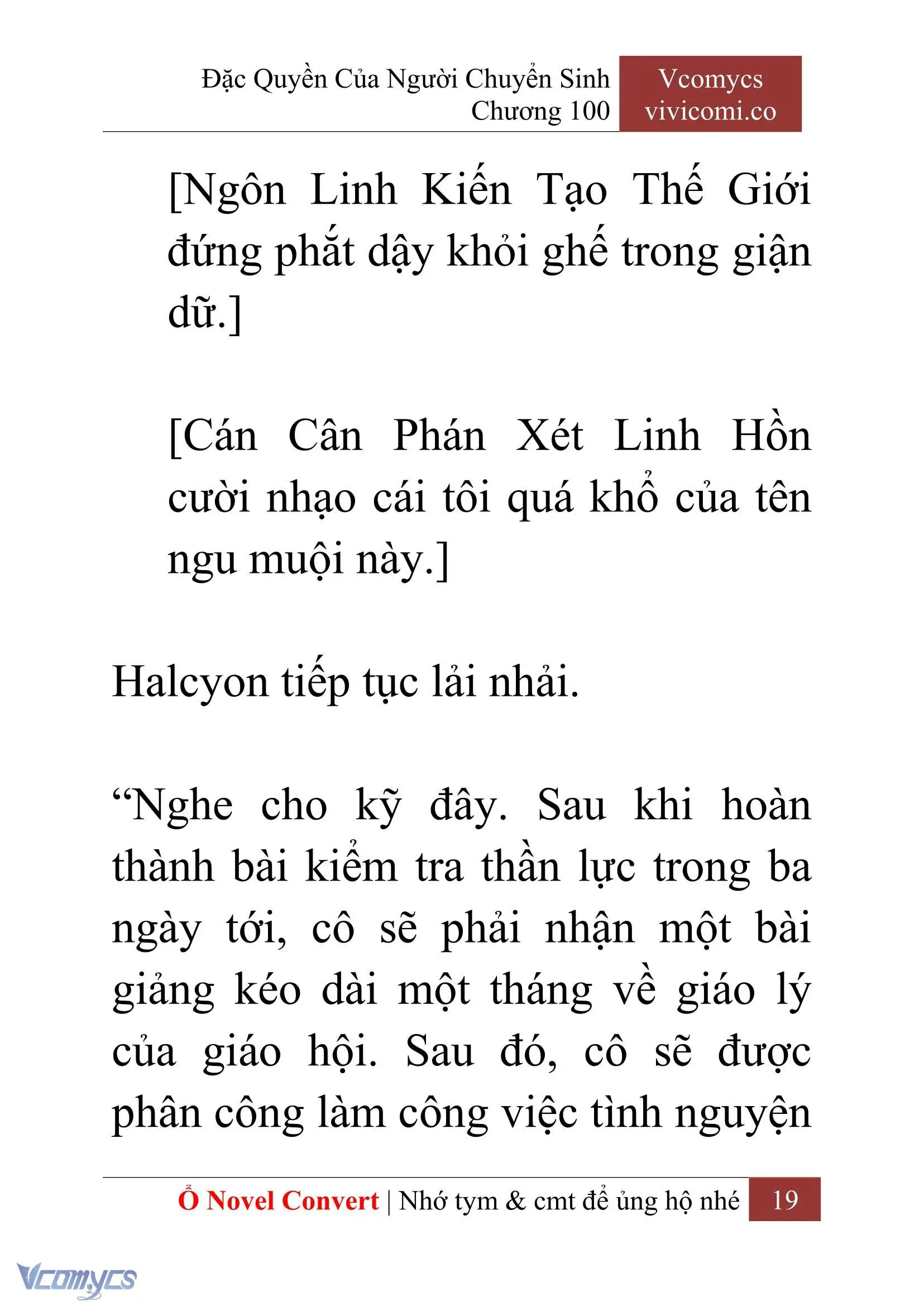 [Novel] Đặc Quyền Của Người Chuyển Sinh Chapter 100 - Trang 22