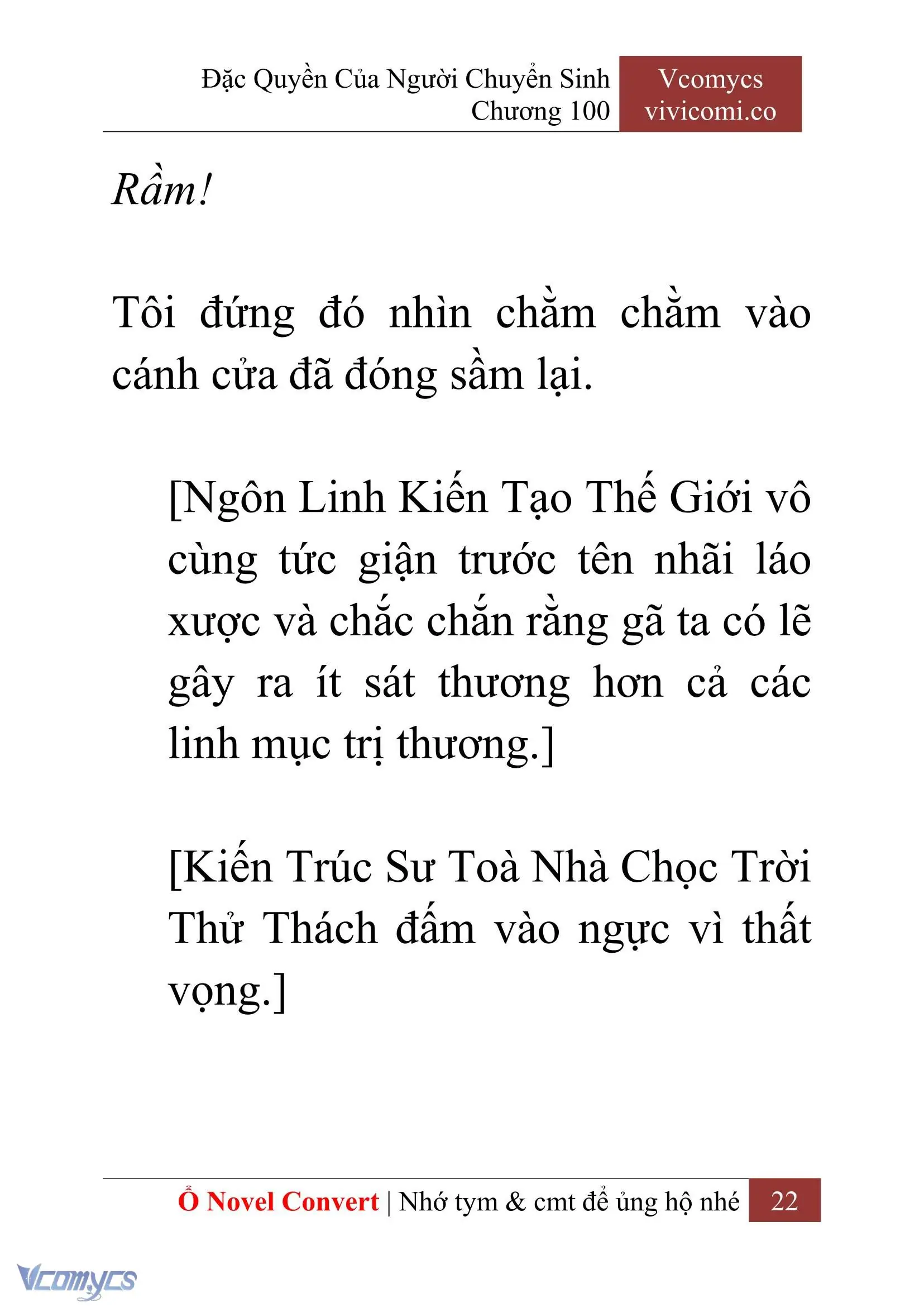 [Novel] Đặc Quyền Của Người Chuyển Sinh Chapter 100 - Trang 25