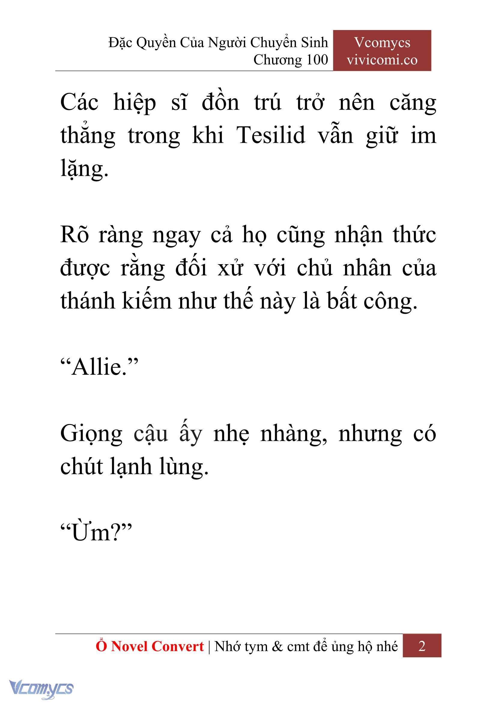 [Novel] Đặc Quyền Của Người Chuyển Sinh Chapter 100 - Trang 5
