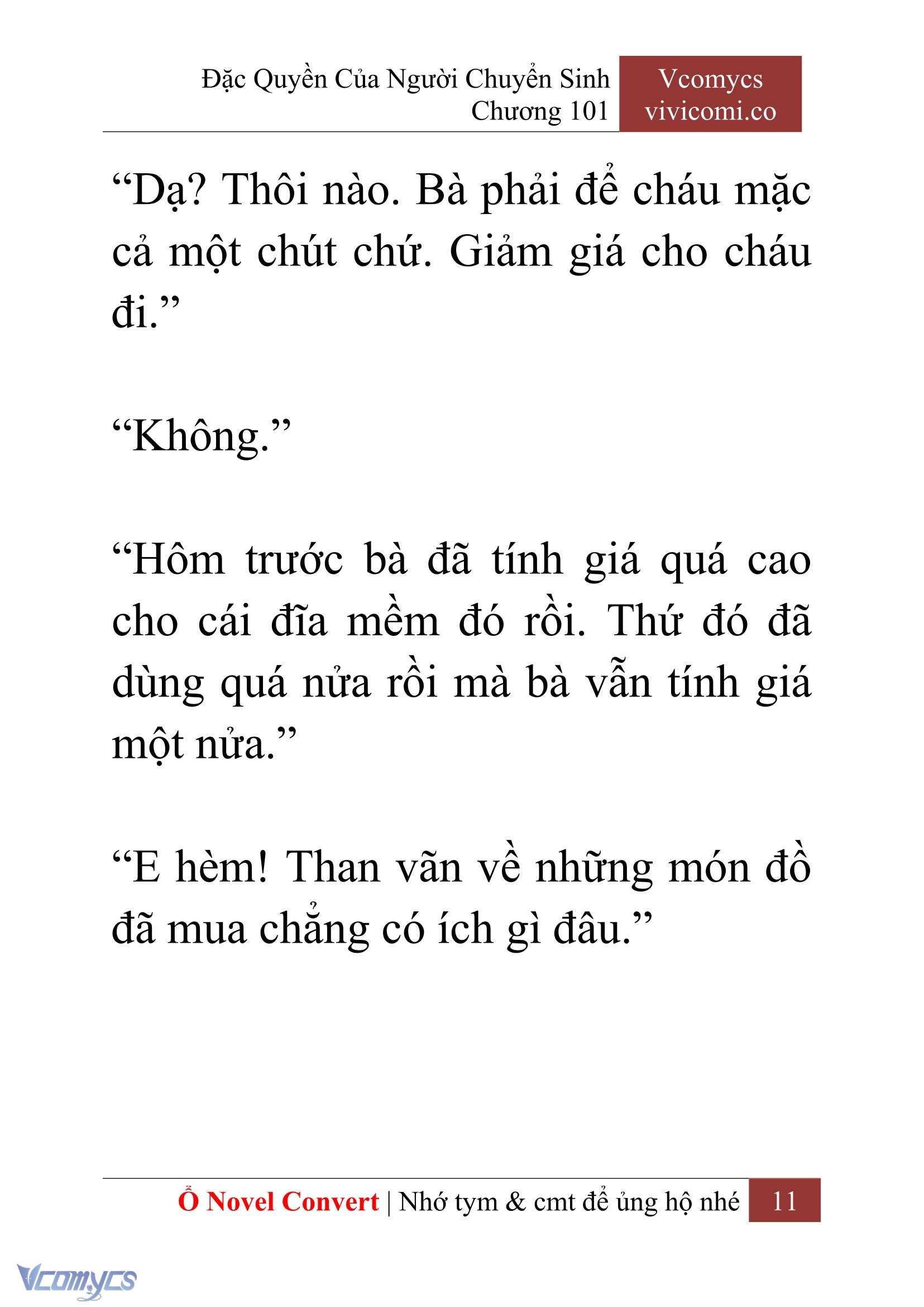 [Novel] Đặc Quyền Của Người Chuyển Sinh Chapter 101 - Trang 14