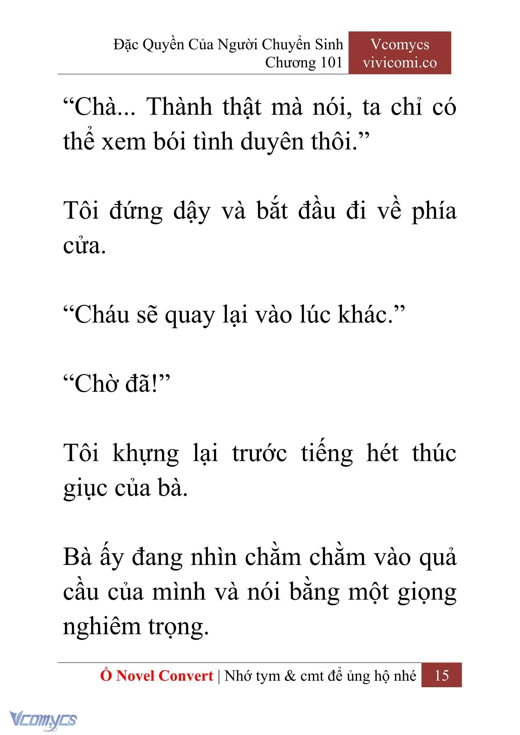 [Novel] Đặc Quyền Của Người Chuyển Sinh Chapter 101 - Trang 18