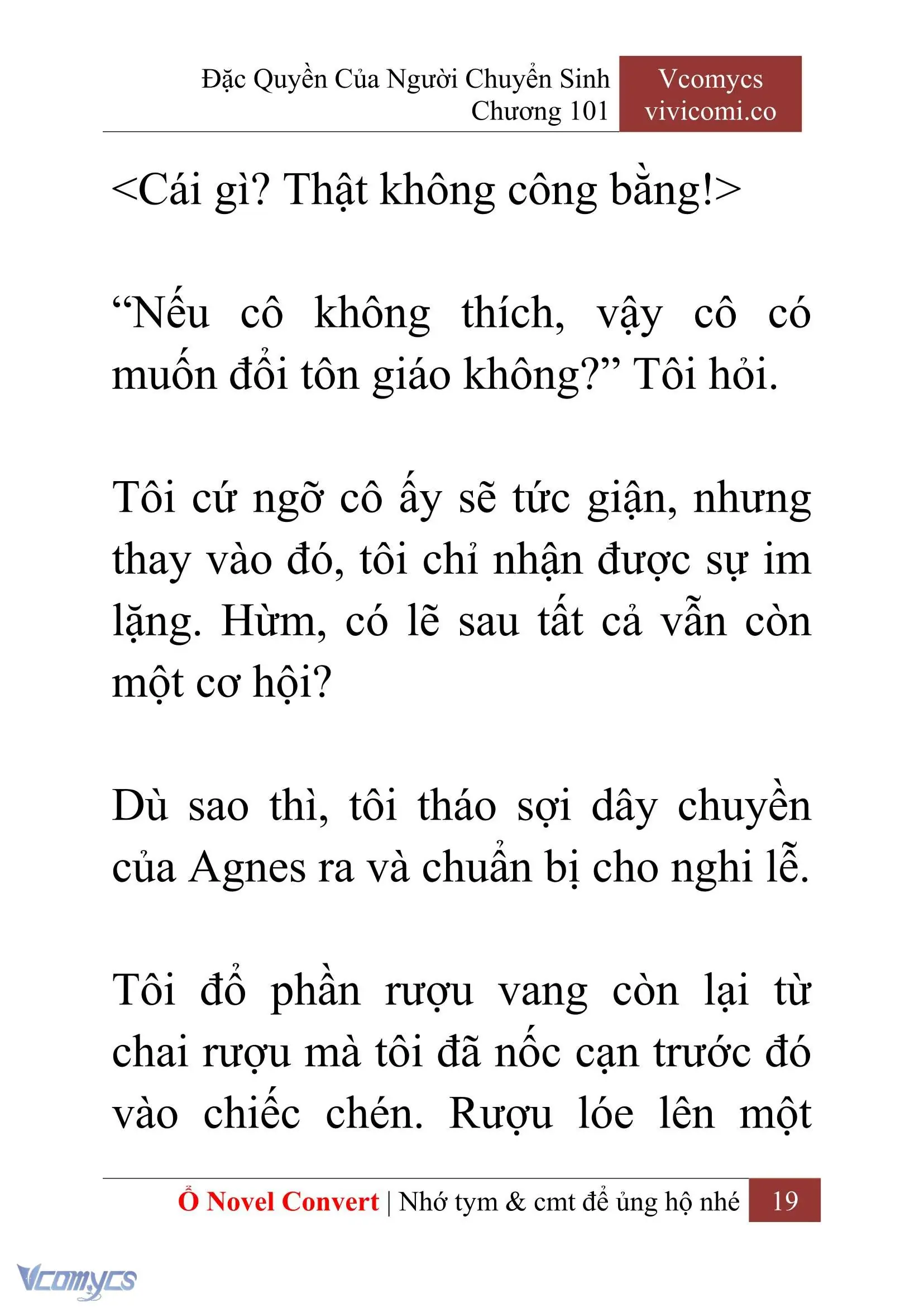 [Novel] Đặc Quyền Của Người Chuyển Sinh Chapter 101 - Trang 22