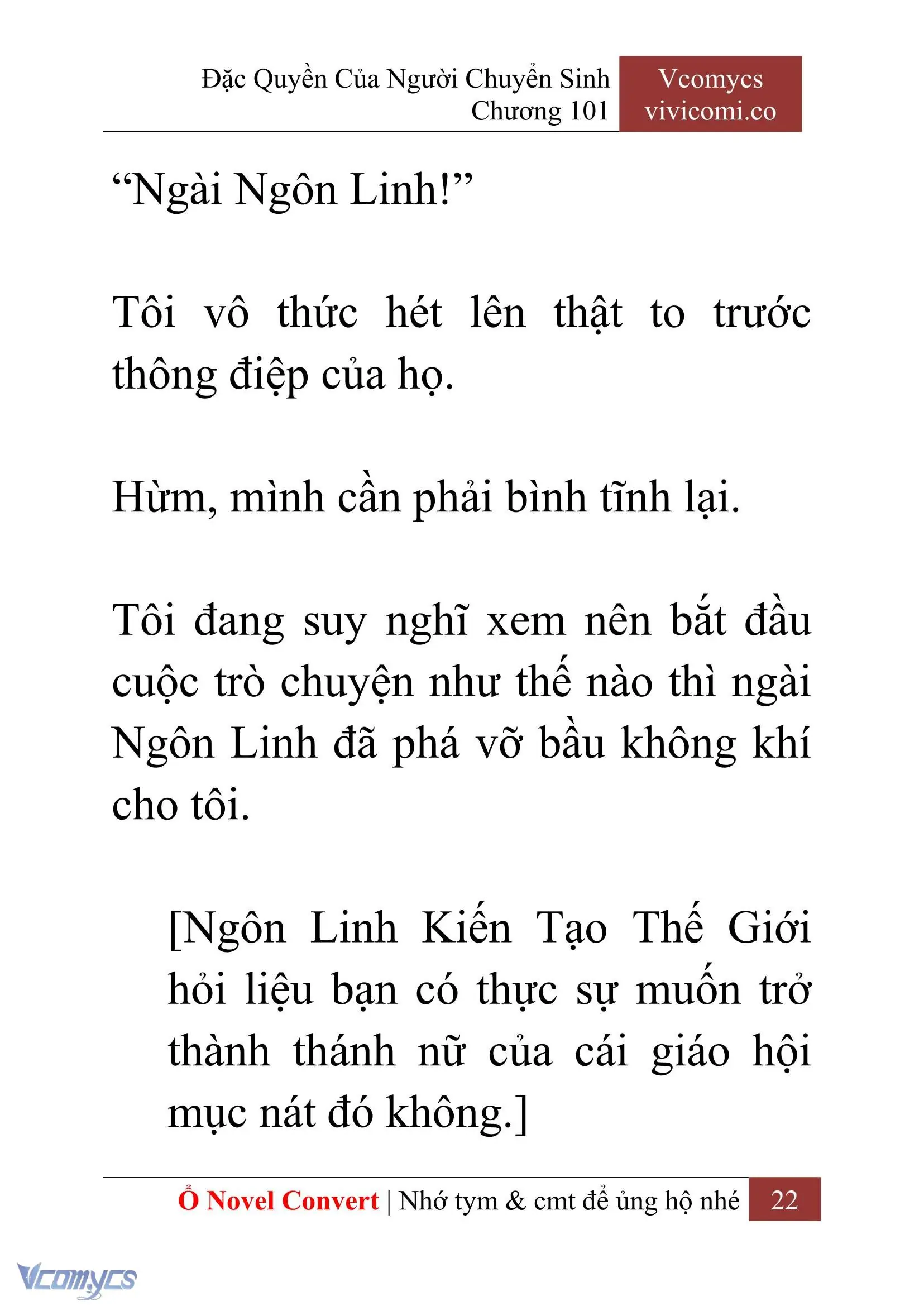 [Novel] Đặc Quyền Của Người Chuyển Sinh Chapter 101 - Trang 25