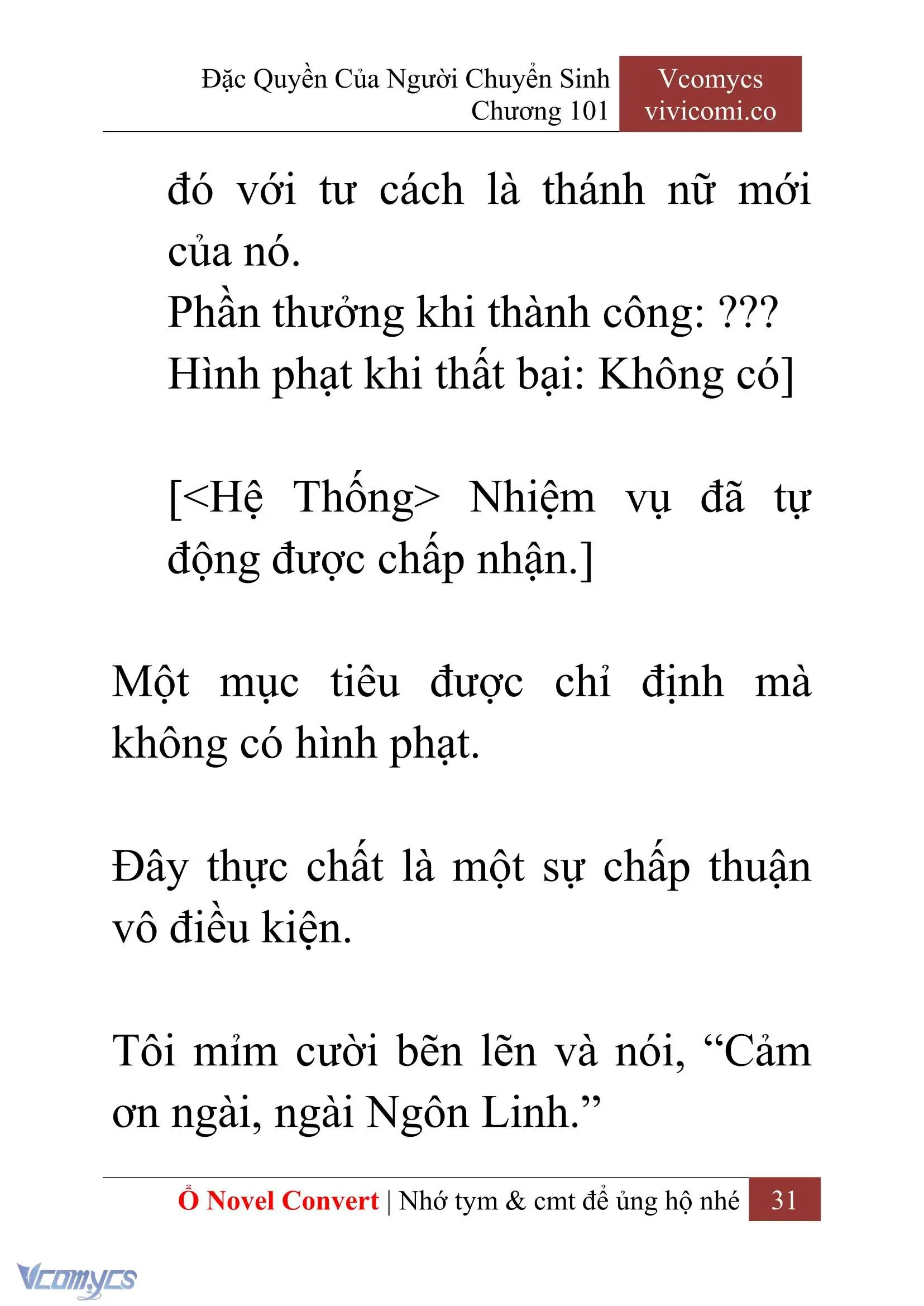[Novel] Đặc Quyền Của Người Chuyển Sinh Chapter 101 - Trang 34