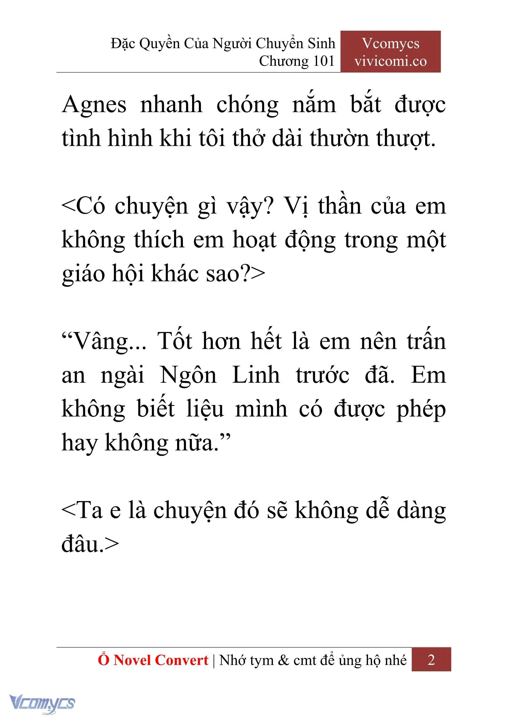 [Novel] Đặc Quyền Của Người Chuyển Sinh Chapter 101 - Trang 5