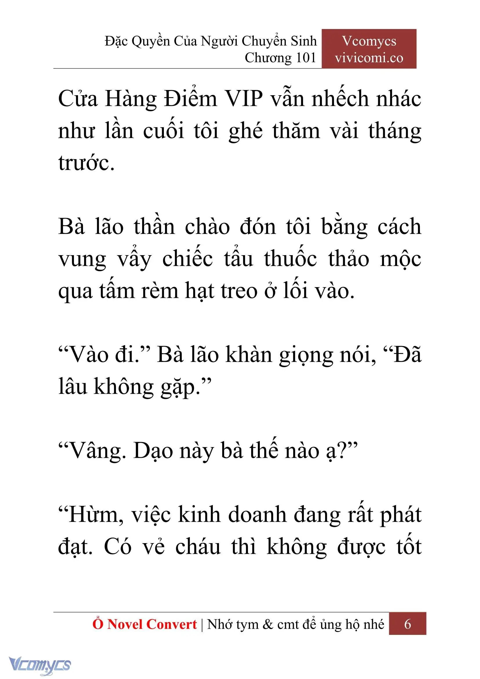 [Novel] Đặc Quyền Của Người Chuyển Sinh Chapter 101 - Trang 9