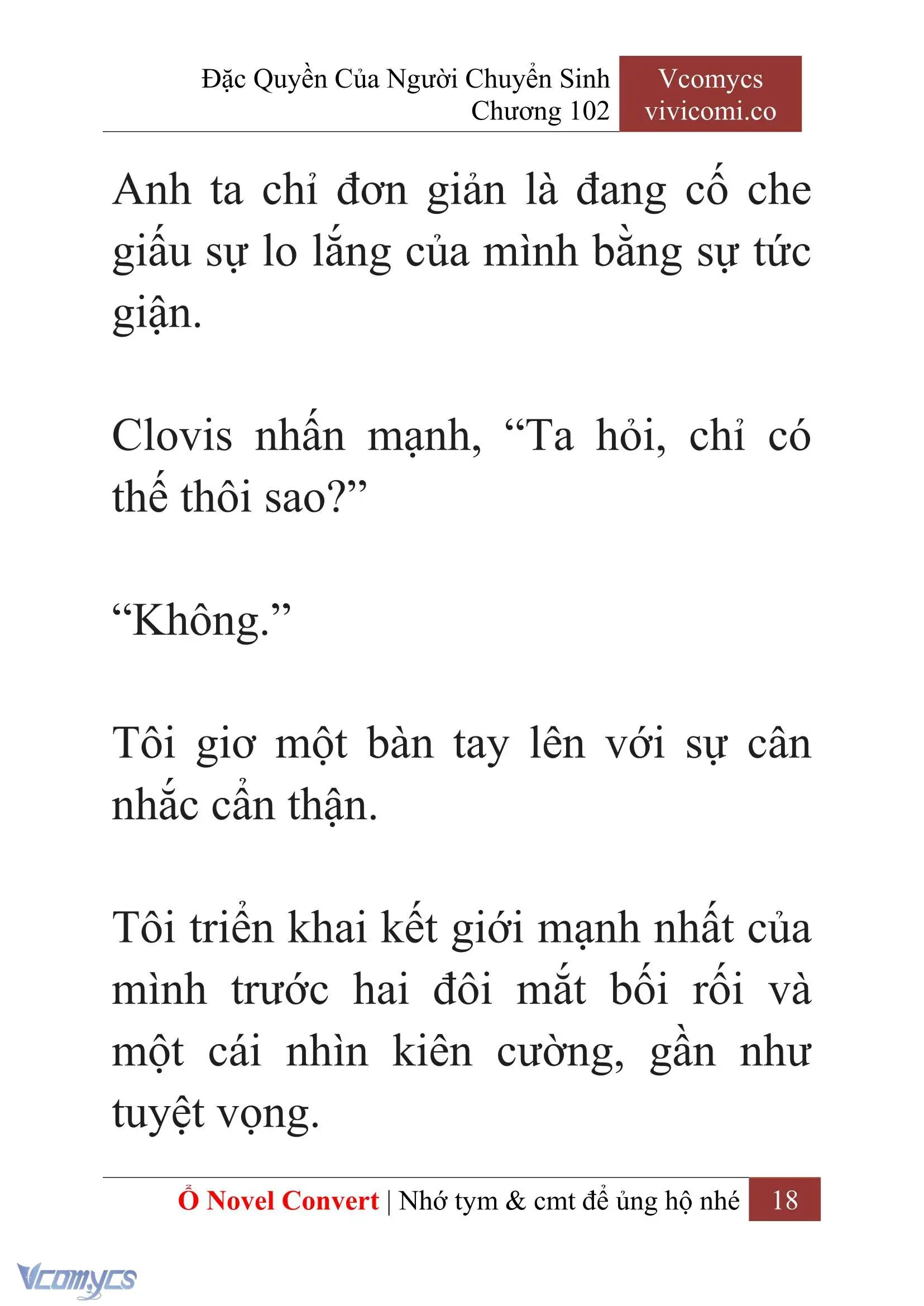 [Novel] Đặc Quyền Của Người Chuyển Sinh Chapter 102 - Trang 21