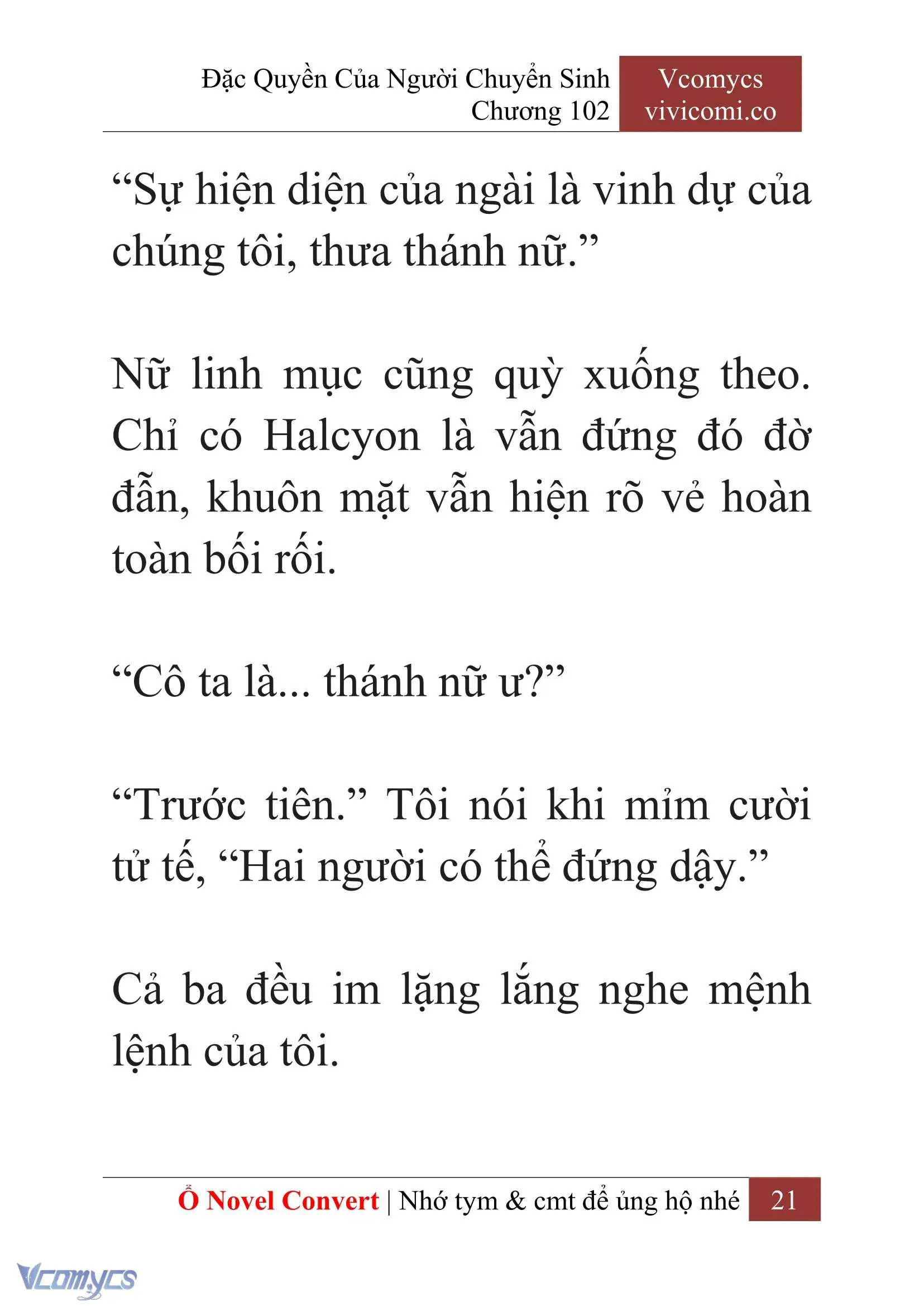 [Novel] Đặc Quyền Của Người Chuyển Sinh Chapter 102 - Trang 24