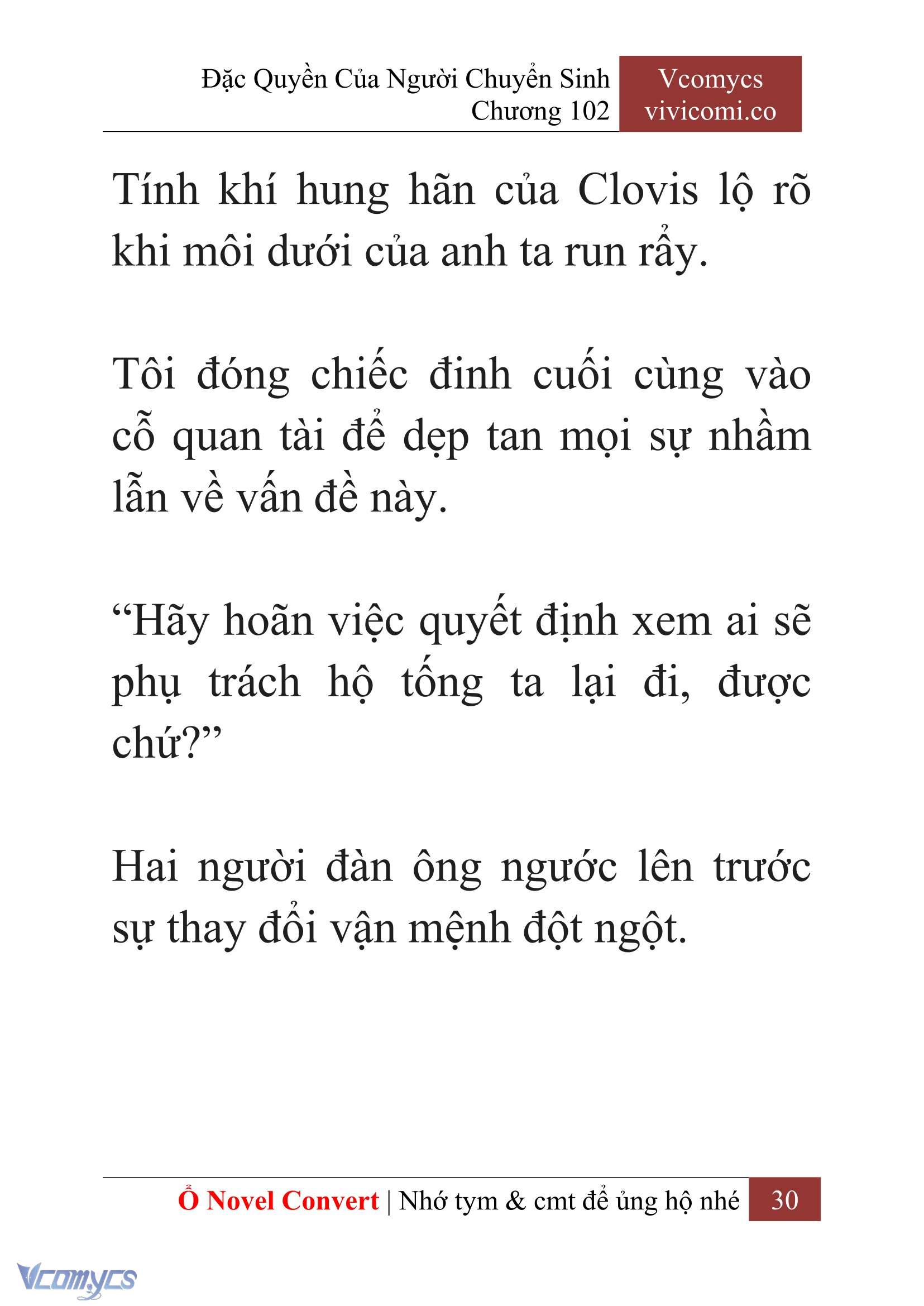 [Novel] Đặc Quyền Của Người Chuyển Sinh Chapter 102 - Trang 33