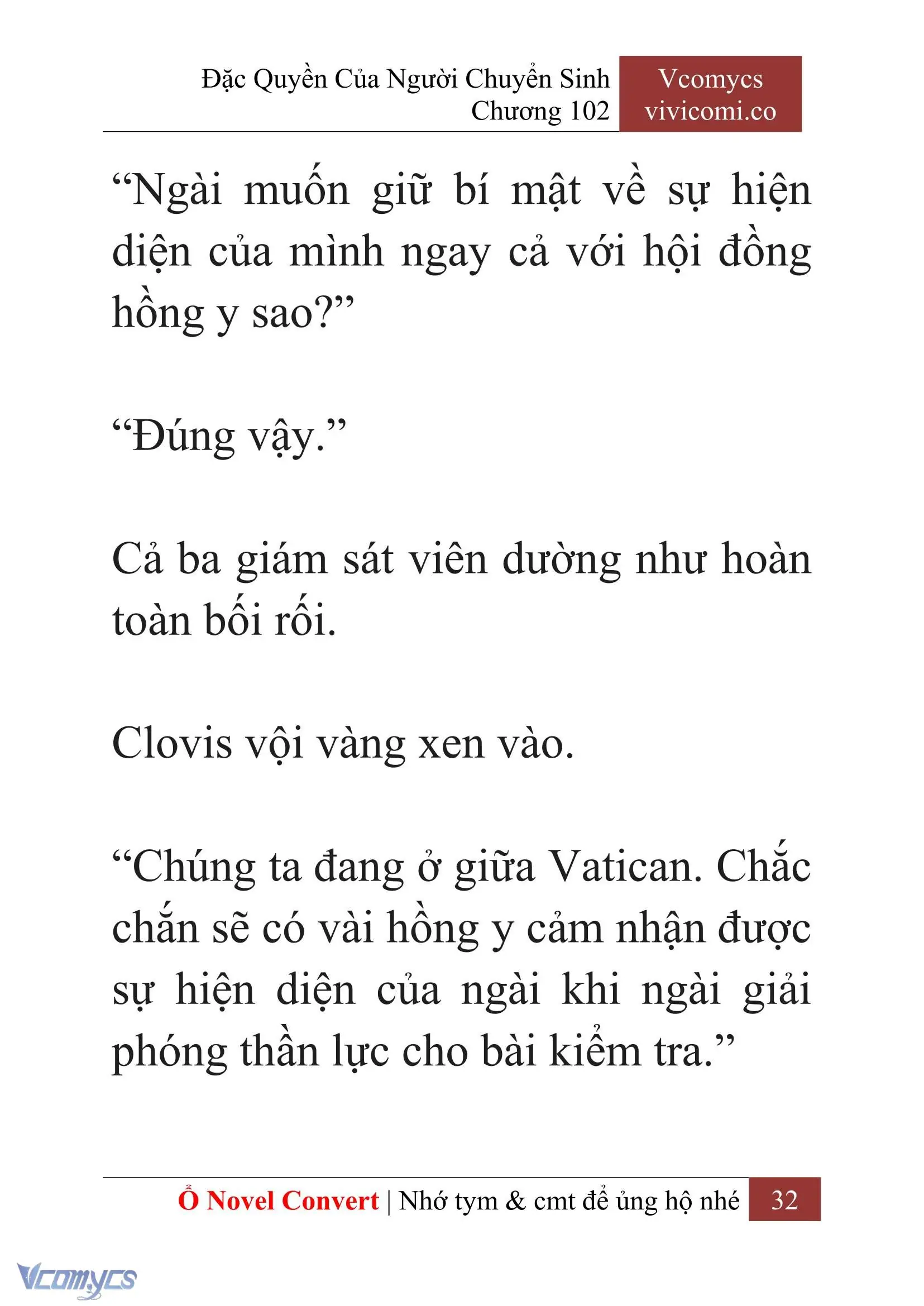 [Novel] Đặc Quyền Của Người Chuyển Sinh Chapter 102 - Trang 35
