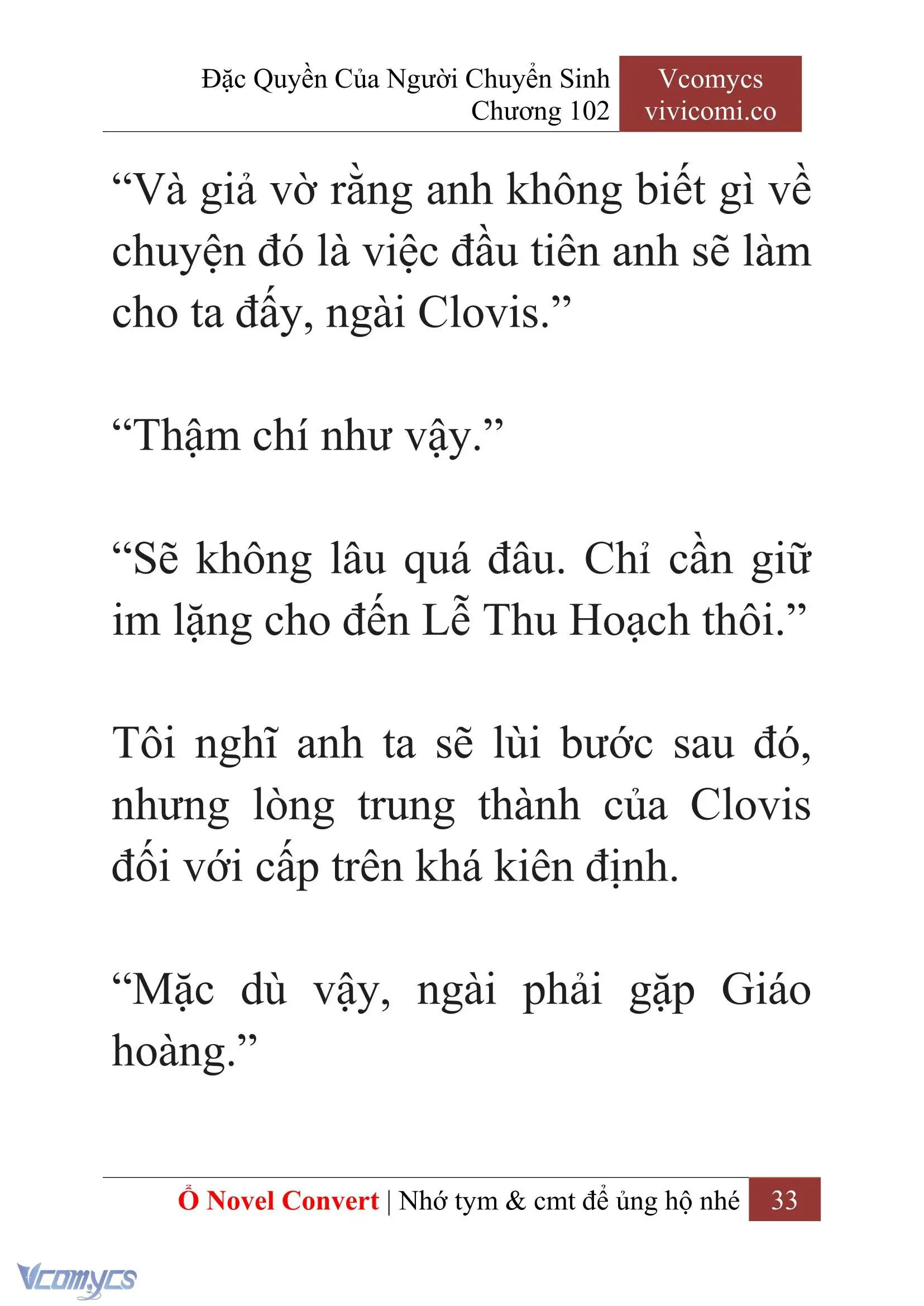 [Novel] Đặc Quyền Của Người Chuyển Sinh Chapter 102 - Trang 36