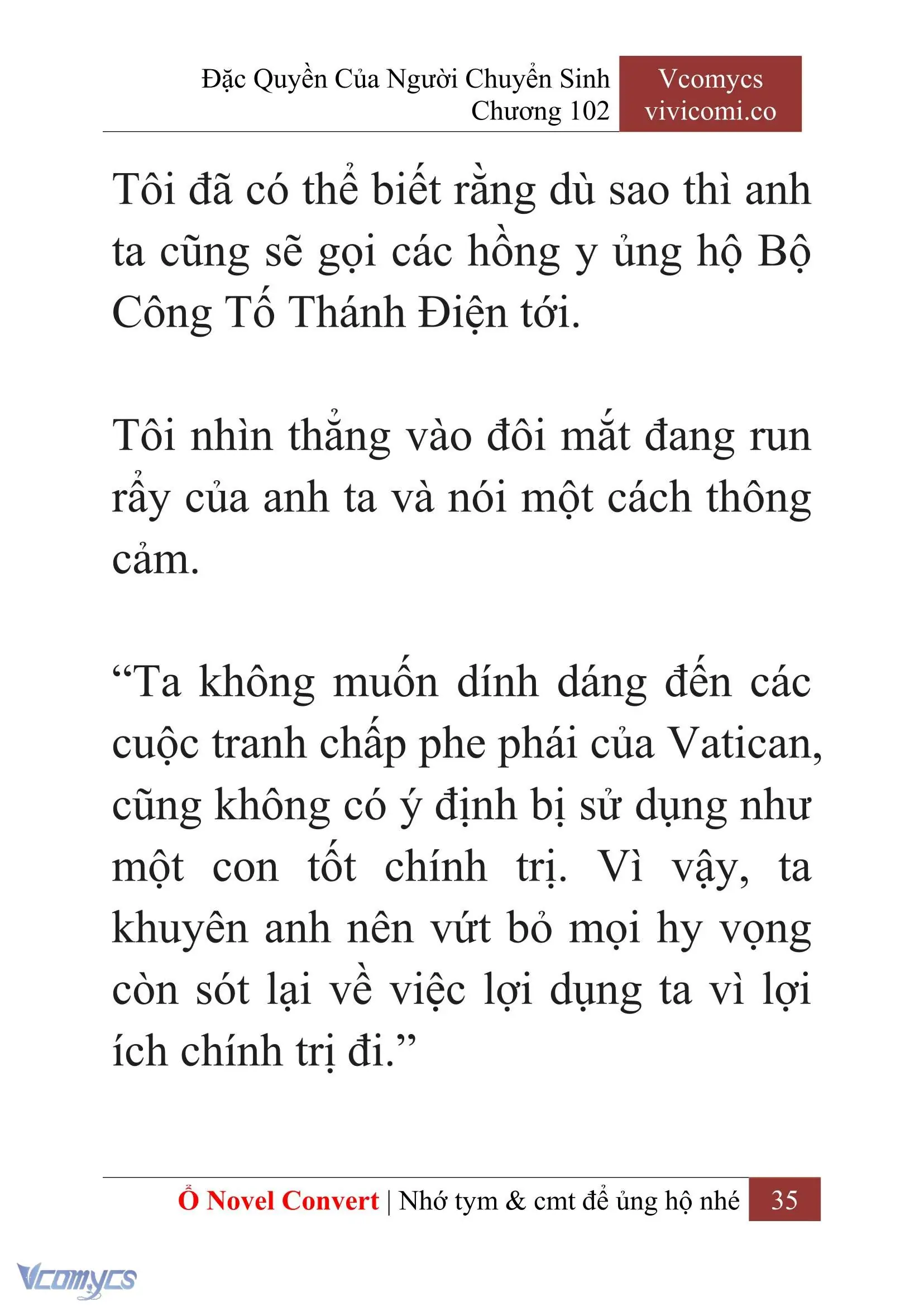 [Novel] Đặc Quyền Của Người Chuyển Sinh Chapter 102 - Trang 38