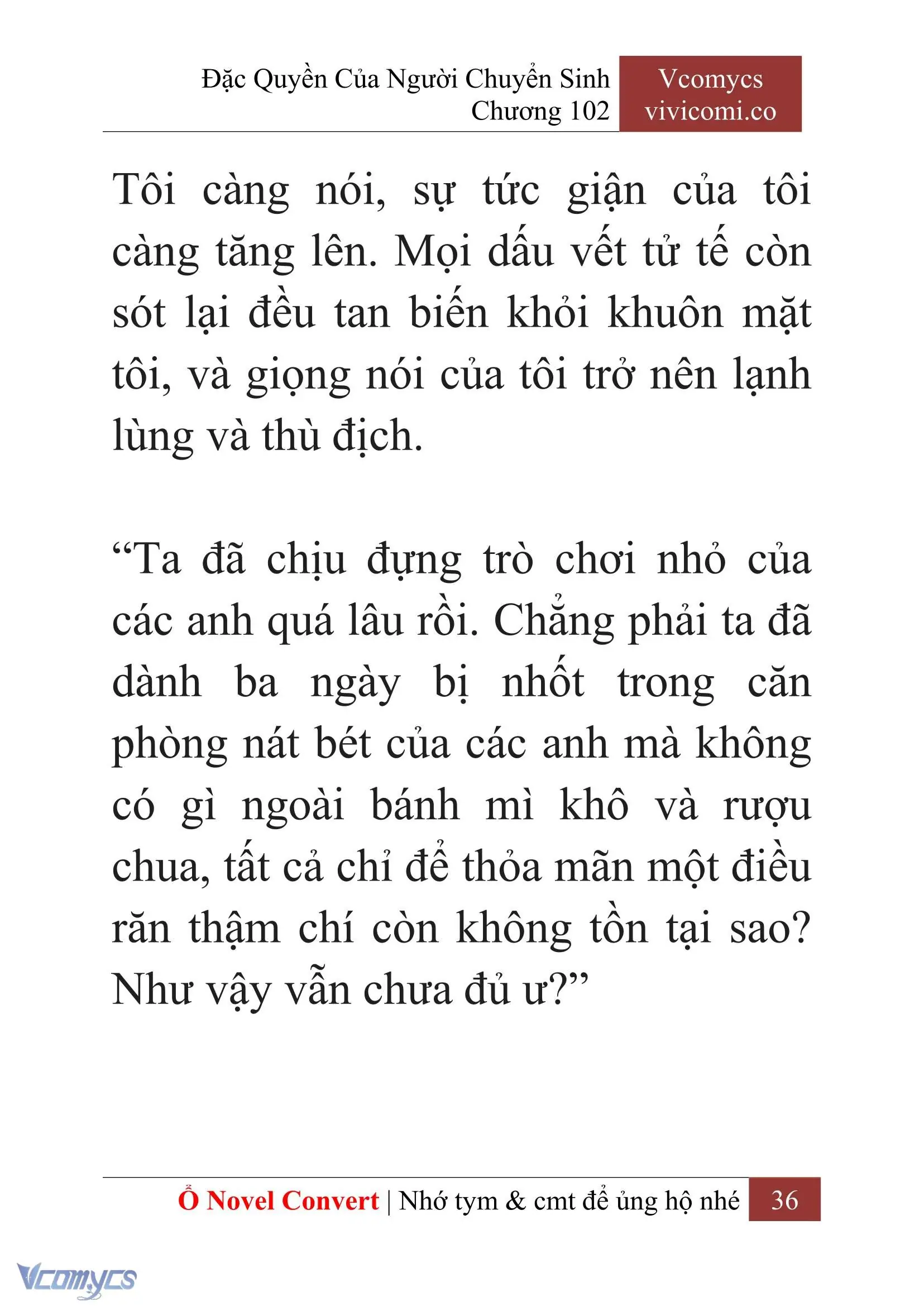 [Novel] Đặc Quyền Của Người Chuyển Sinh Chapter 102 - Trang 39