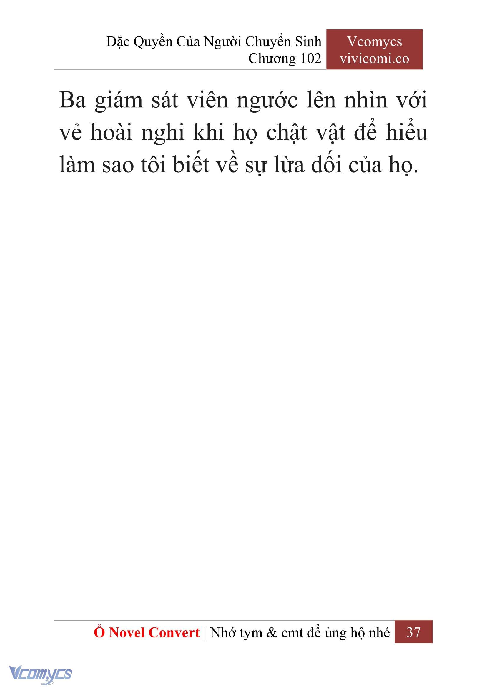 [Novel] Đặc Quyền Của Người Chuyển Sinh Chapter 102 - Trang 40