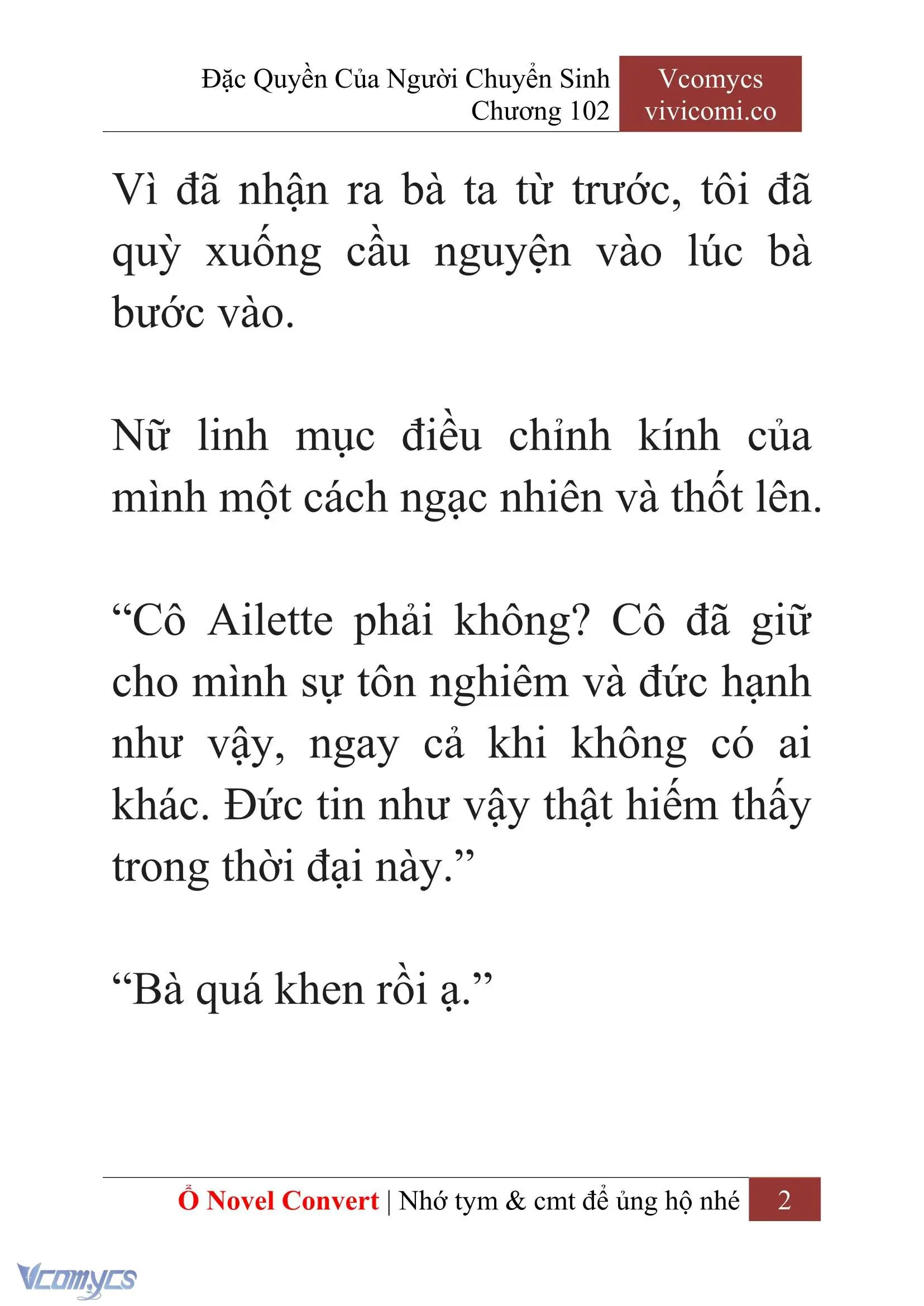 [Novel] Đặc Quyền Của Người Chuyển Sinh Chapter 102 - Trang 5