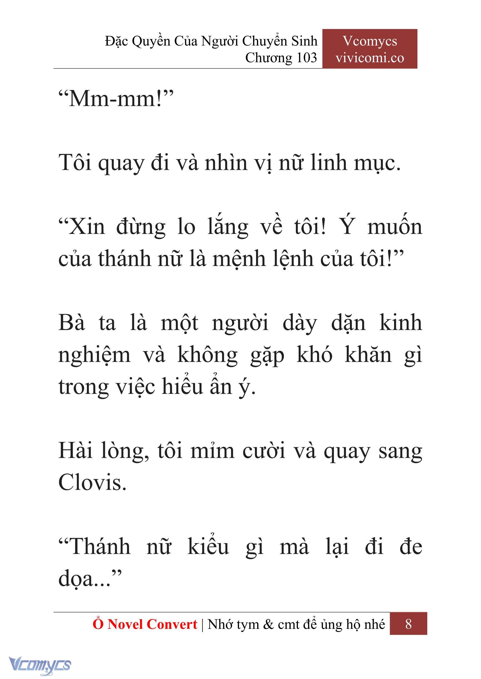 [Novel] Đặc Quyền Của Người Chuyển Sinh Chapter 103 - Trang 11