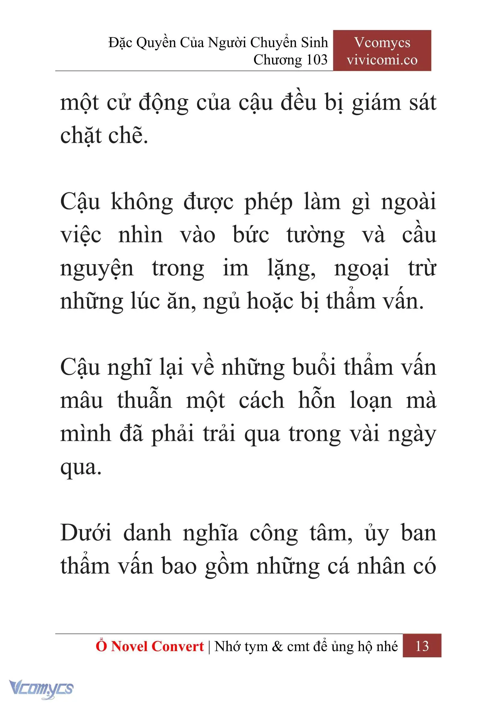 [Novel] Đặc Quyền Của Người Chuyển Sinh Chapter 103 - Trang 16