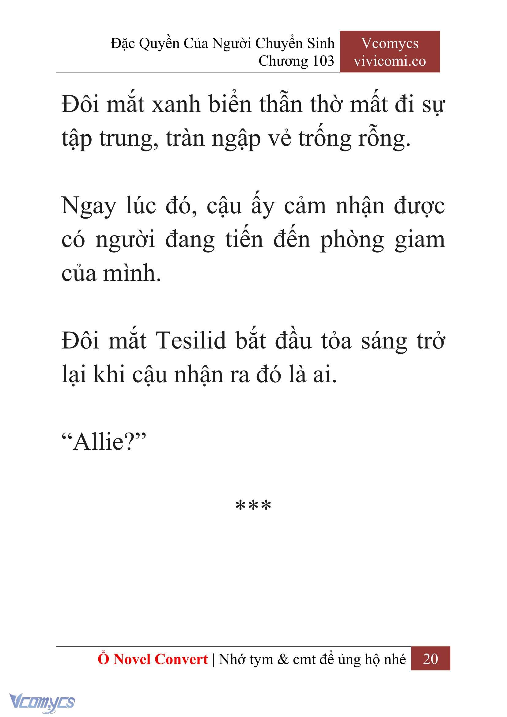 [Novel] Đặc Quyền Của Người Chuyển Sinh Chapter 103 - Trang 23