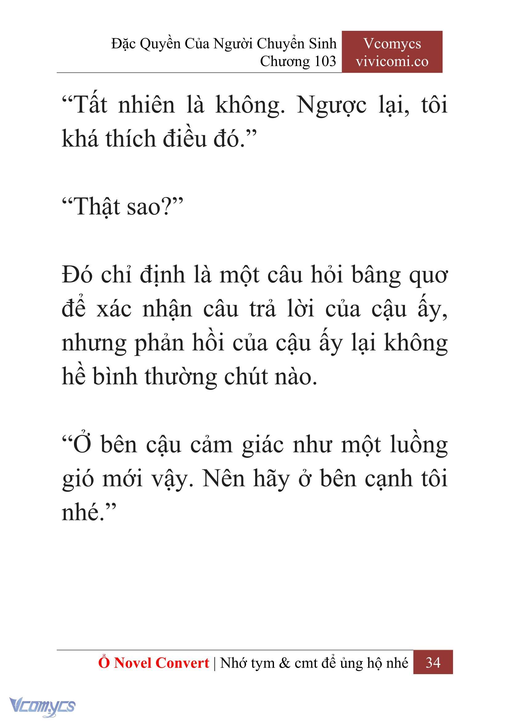 [Novel] Đặc Quyền Của Người Chuyển Sinh Chapter 103 - Trang 37
