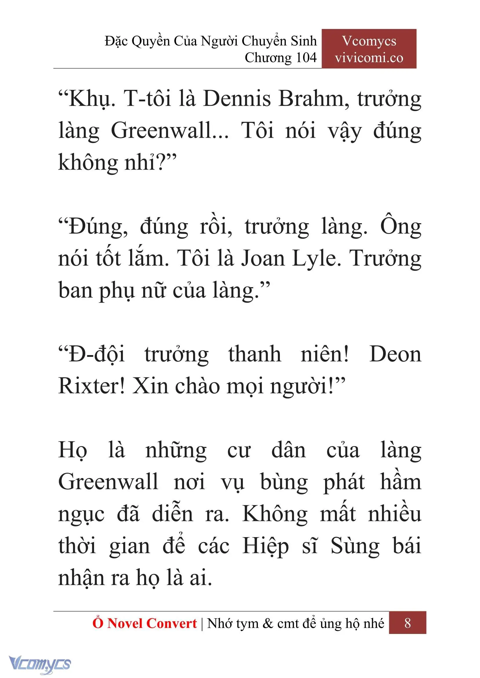 [Novel] Đặc Quyền Của Người Chuyển Sinh Chapter 104 - Trang 11