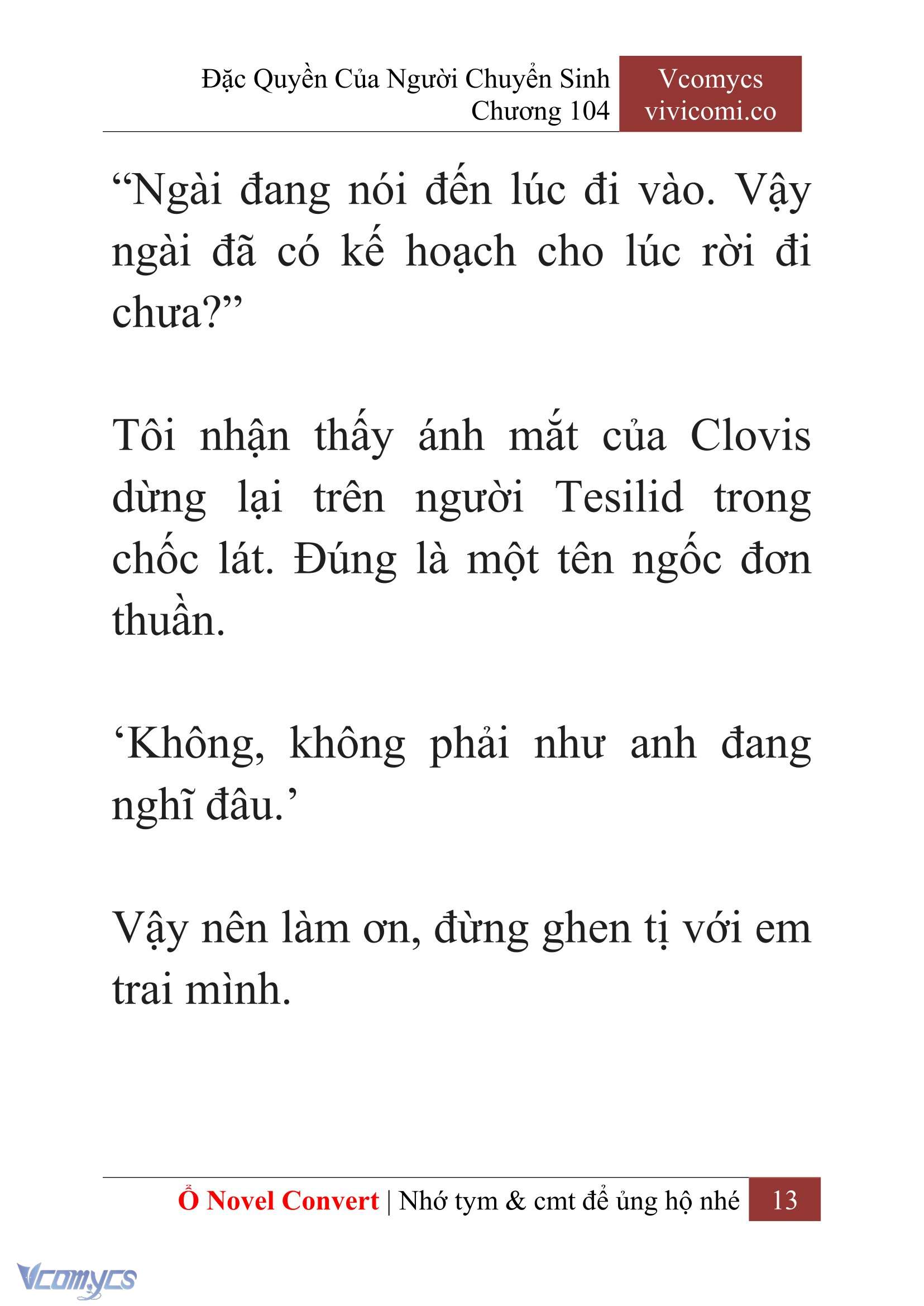 [Novel] Đặc Quyền Của Người Chuyển Sinh Chapter 104 - Trang 16