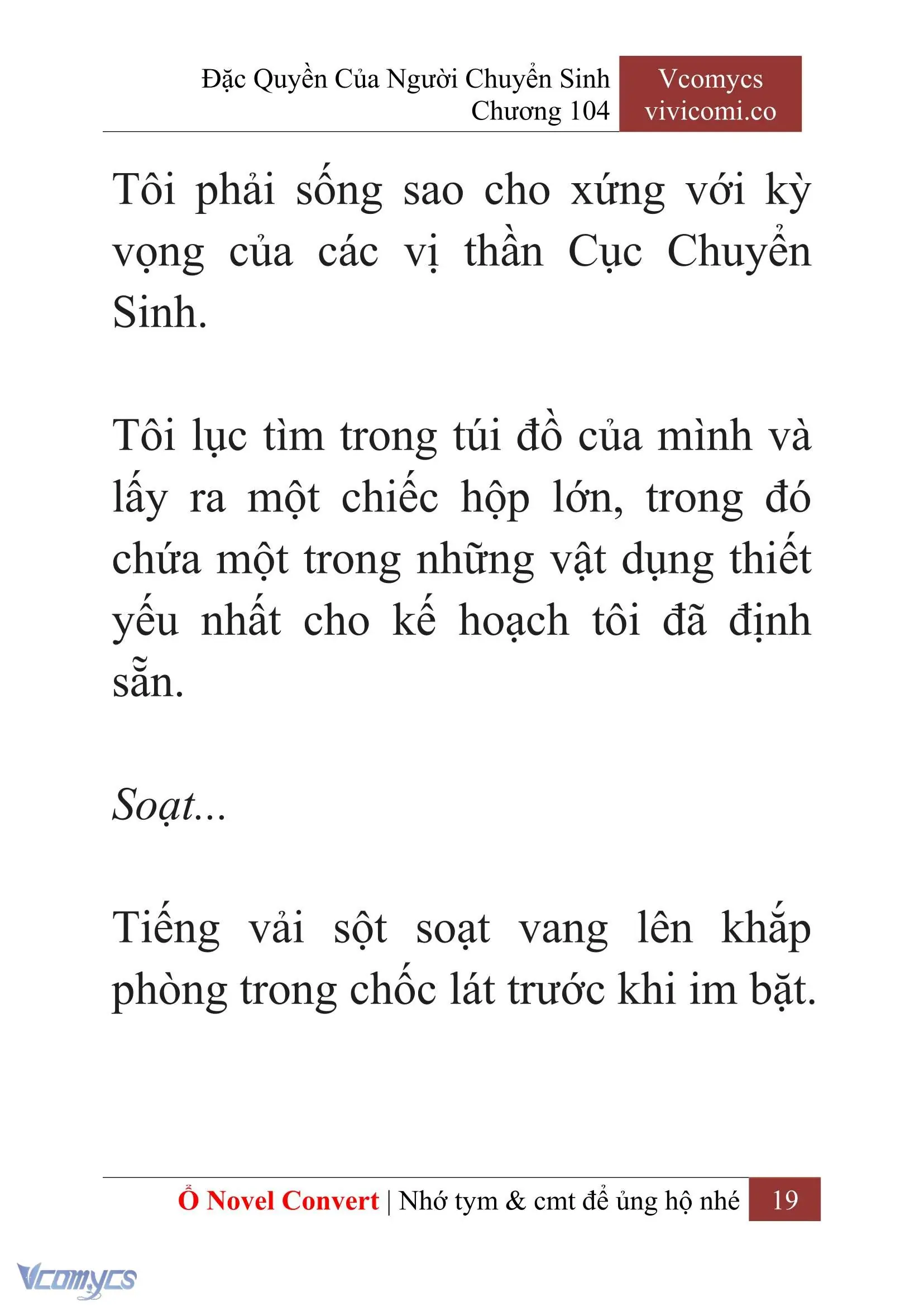 [Novel] Đặc Quyền Của Người Chuyển Sinh Chapter 104 - Trang 22