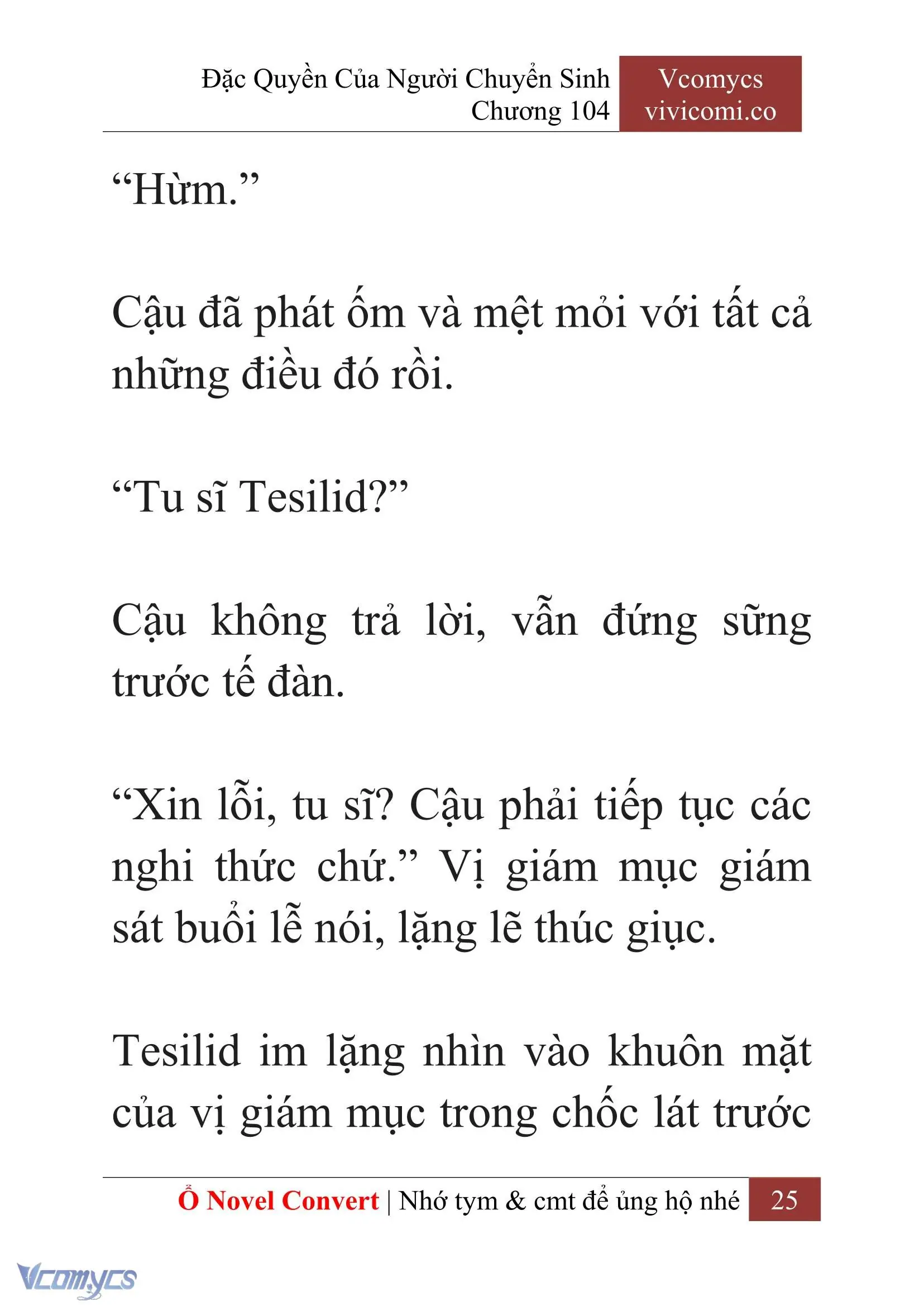 [Novel] Đặc Quyền Của Người Chuyển Sinh Chapter 104 - Trang 28