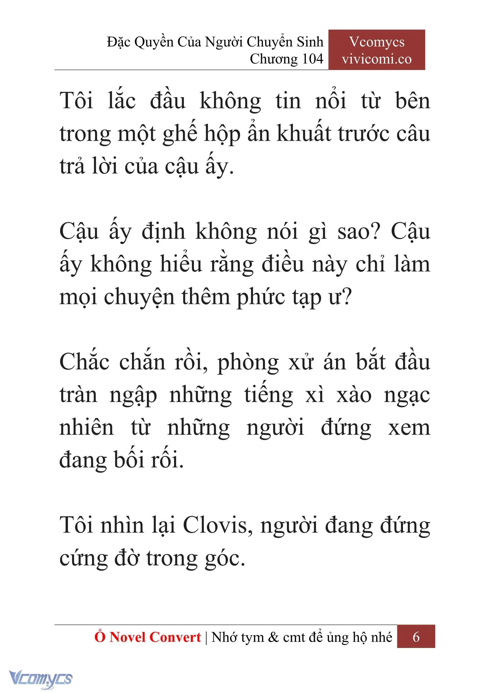 [Novel] Đặc Quyền Của Người Chuyển Sinh Chapter 104 - Trang 9
