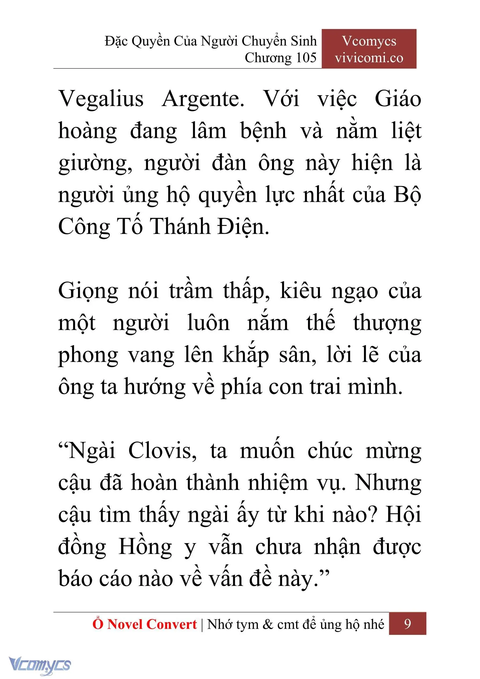 [Novel] Đặc Quyền Của Người Chuyển Sinh Chapter 105 - Trang 12