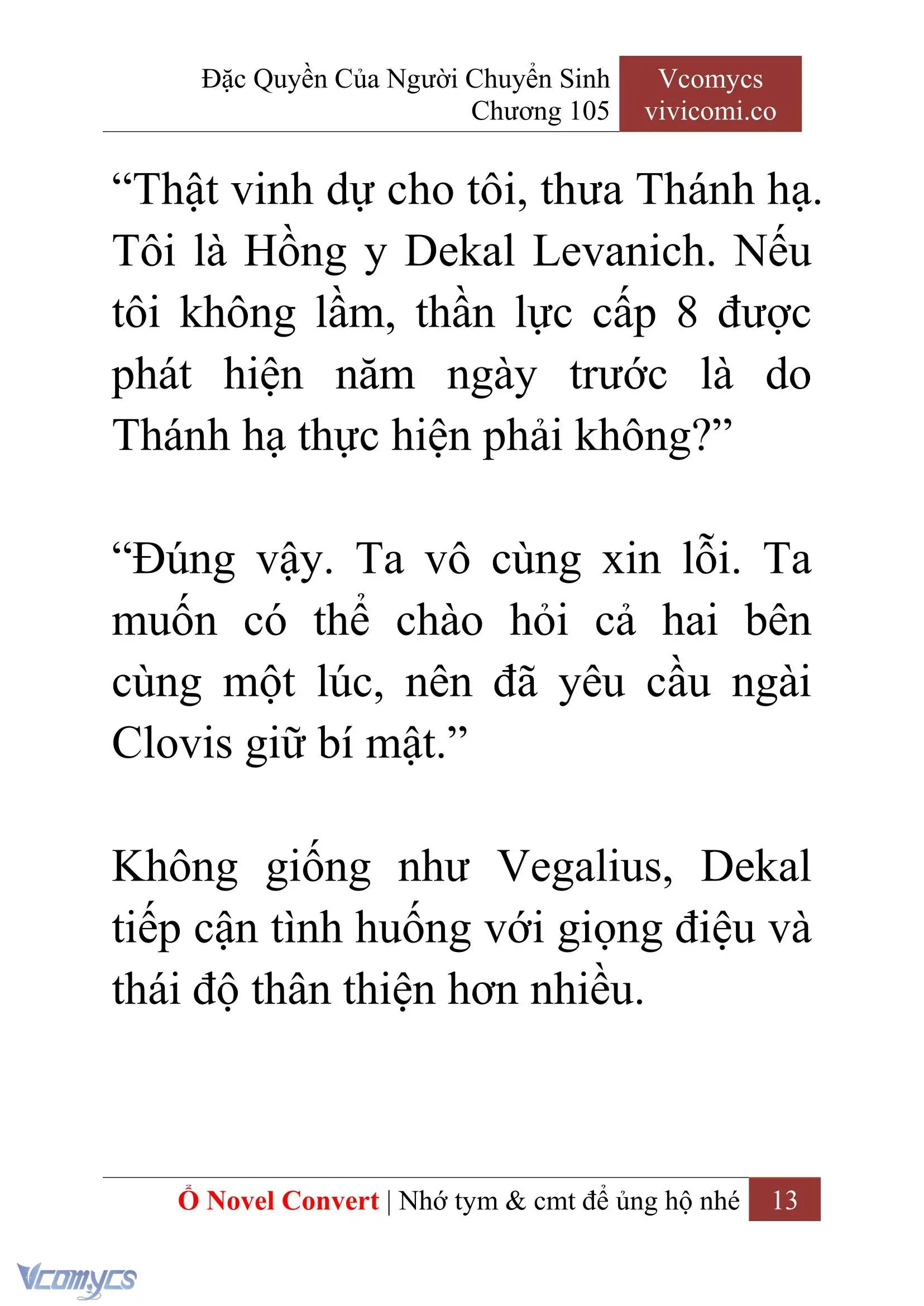 [Novel] Đặc Quyền Của Người Chuyển Sinh Chapter 105 - Trang 16