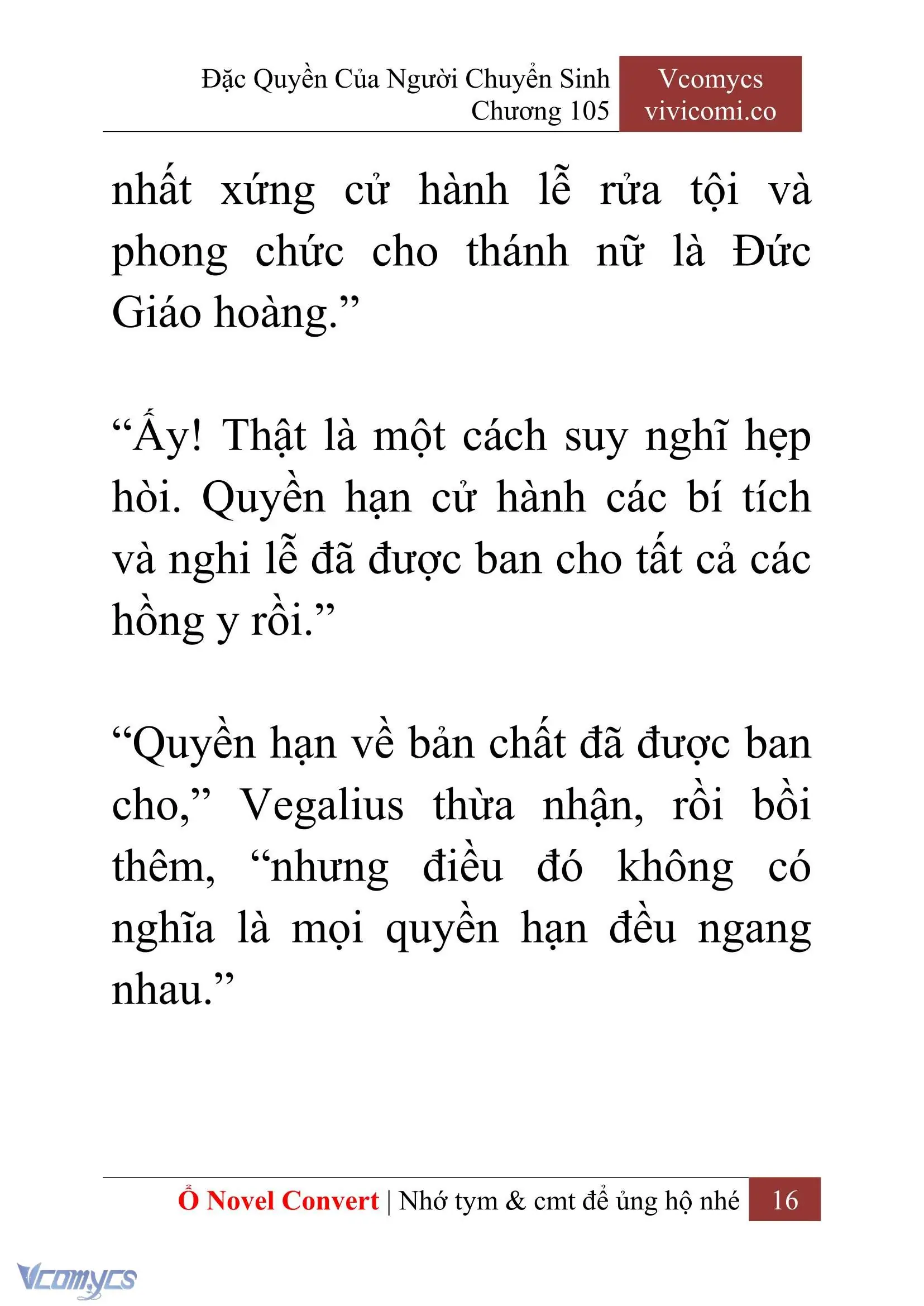 [Novel] Đặc Quyền Của Người Chuyển Sinh Chapter 105 - Trang 19