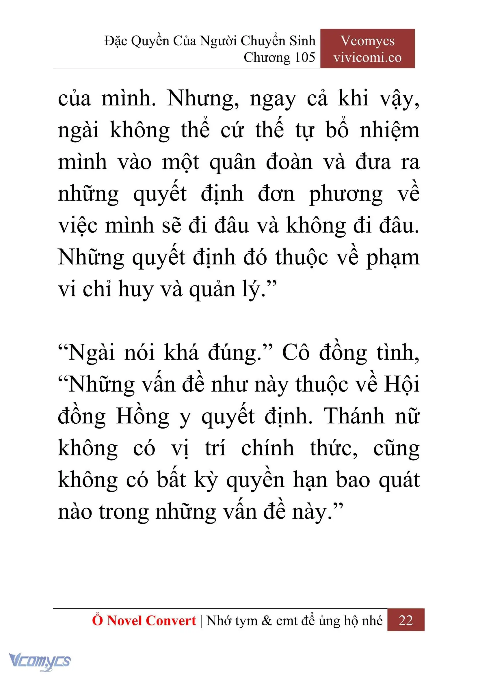[Novel] Đặc Quyền Của Người Chuyển Sinh Chapter 105 - Trang 25