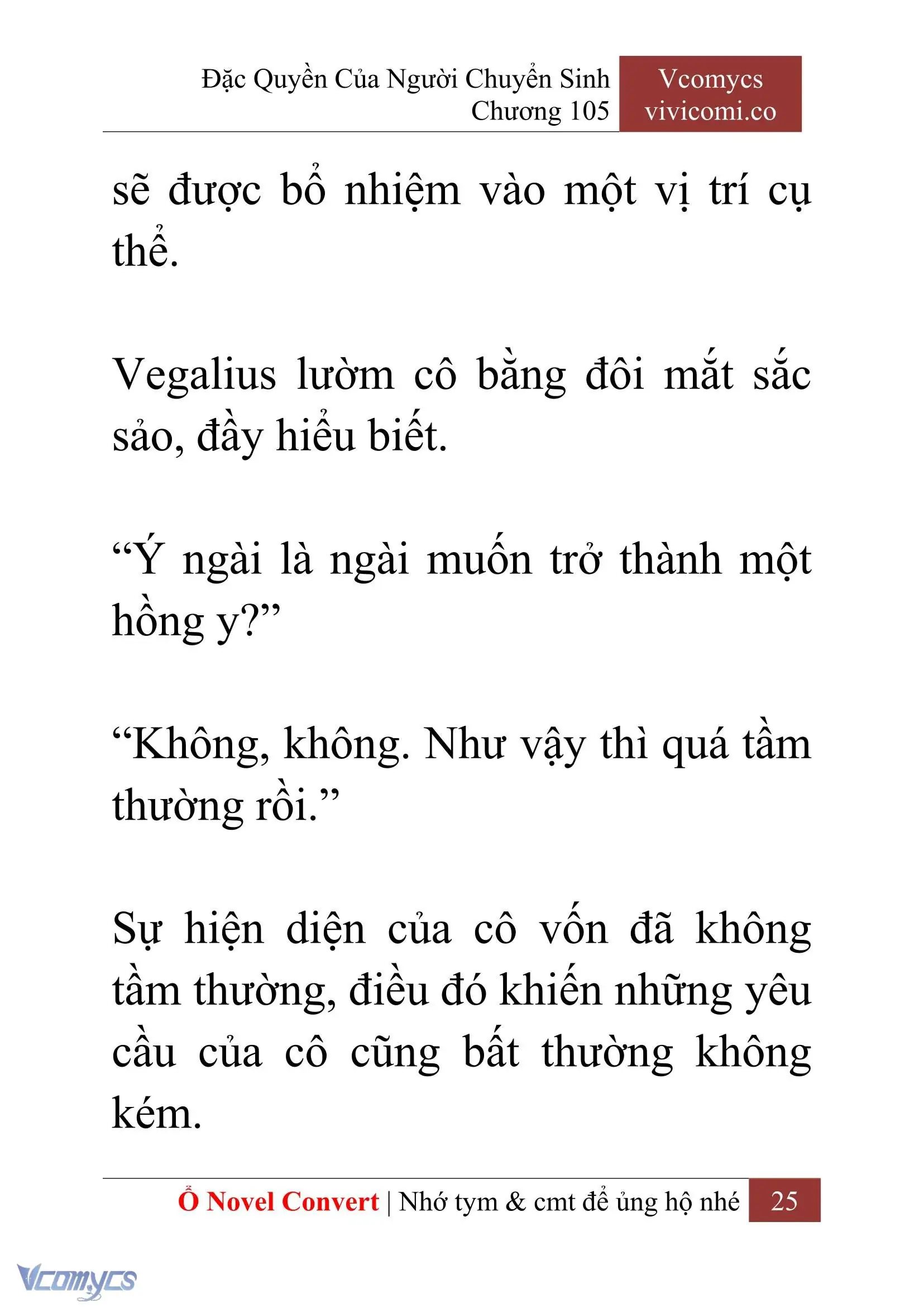 [Novel] Đặc Quyền Của Người Chuyển Sinh Chapter 105 - Trang 28