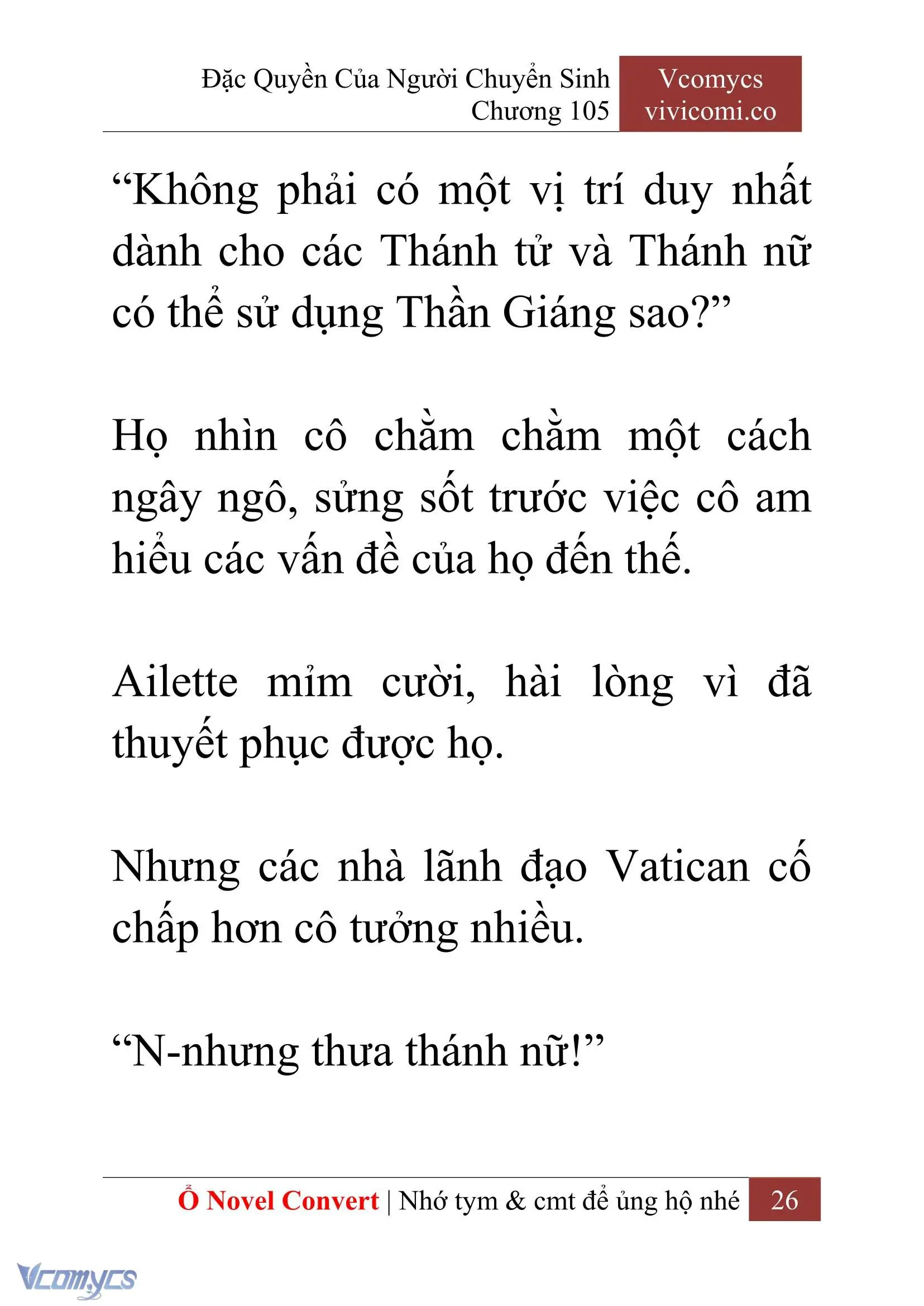 [Novel] Đặc Quyền Của Người Chuyển Sinh Chapter 105 - Trang 29