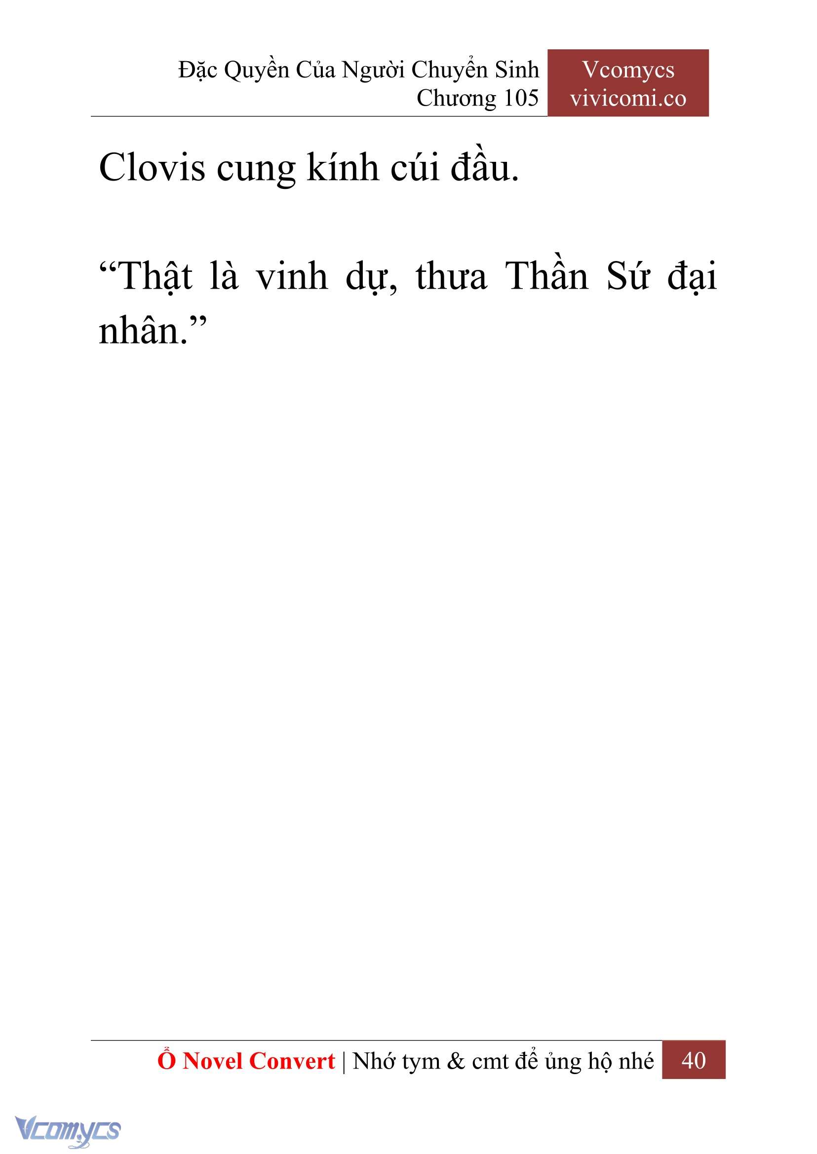 [Novel] Đặc Quyền Của Người Chuyển Sinh Chapter 105 - Trang 43