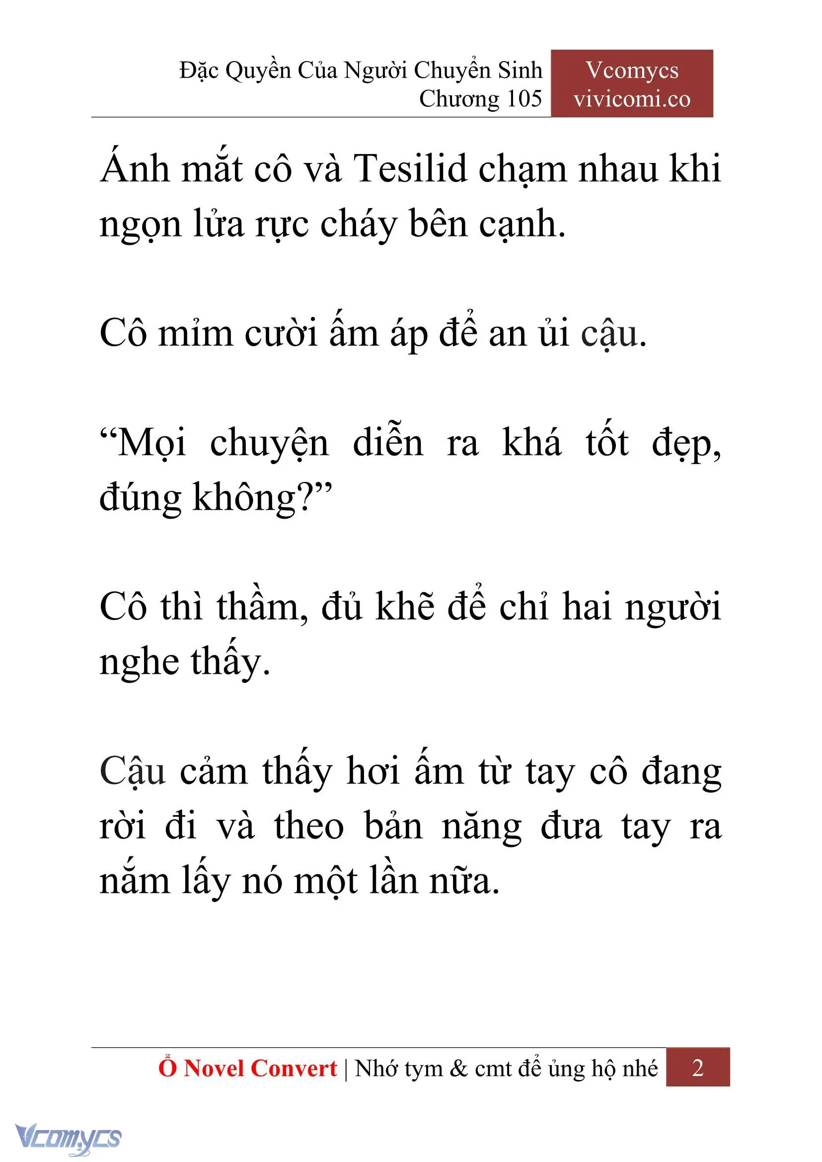 [Novel] Đặc Quyền Của Người Chuyển Sinh Chapter 105 - Trang 5