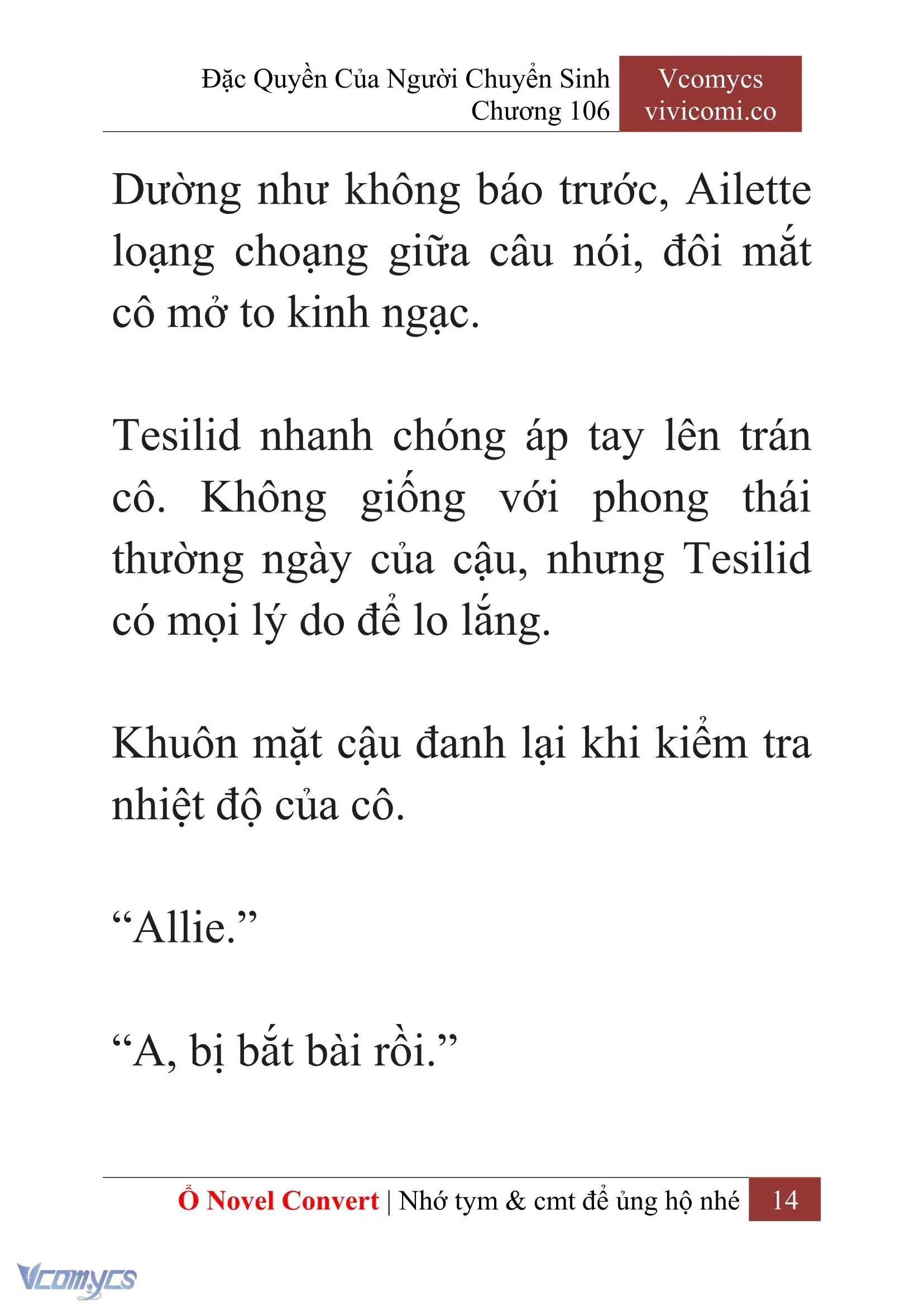 [Novel] Đặc Quyền Của Người Chuyển Sinh Chapter 106 - Trang 17
