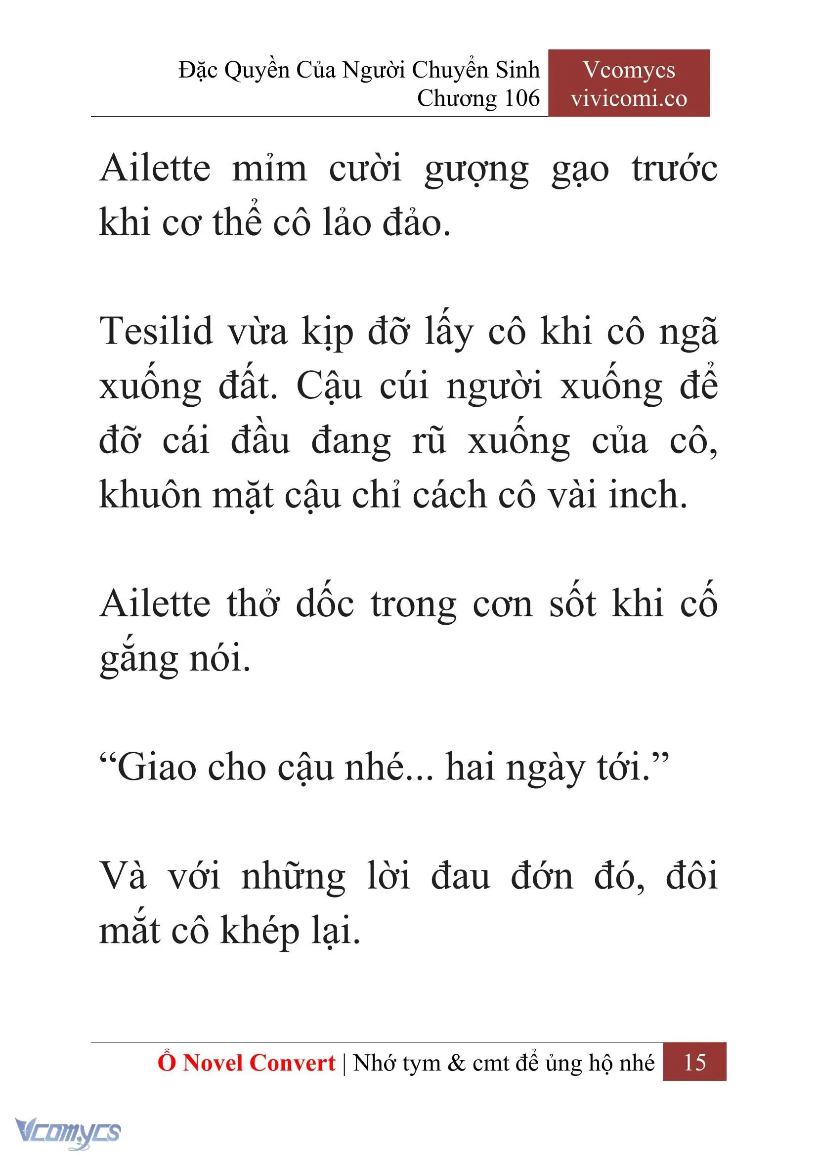 [Novel] Đặc Quyền Của Người Chuyển Sinh Chapter 106 - Trang 18