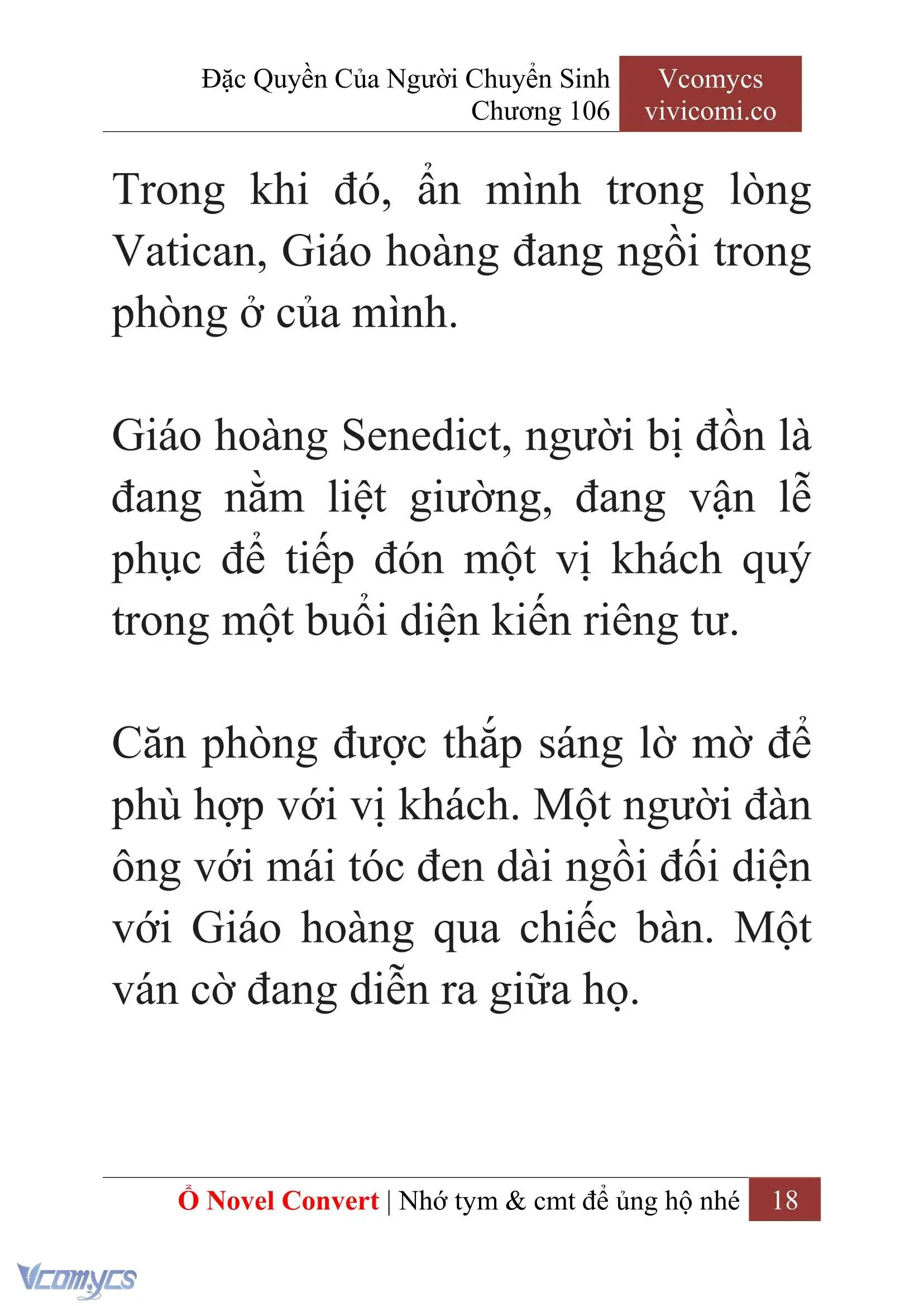 [Novel] Đặc Quyền Của Người Chuyển Sinh Chapter 106 - Trang 21