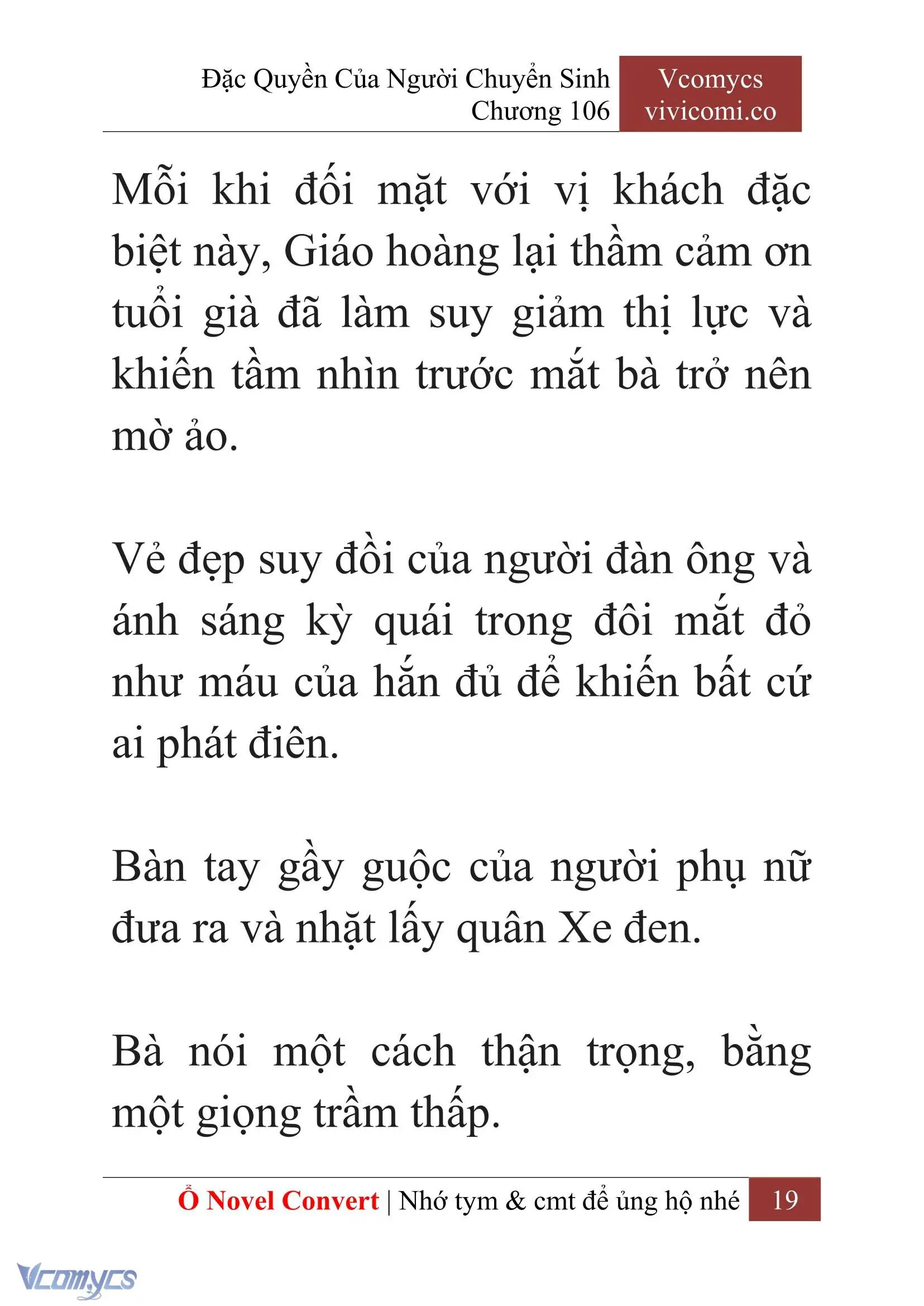 [Novel] Đặc Quyền Của Người Chuyển Sinh Chapter 106 - Trang 22