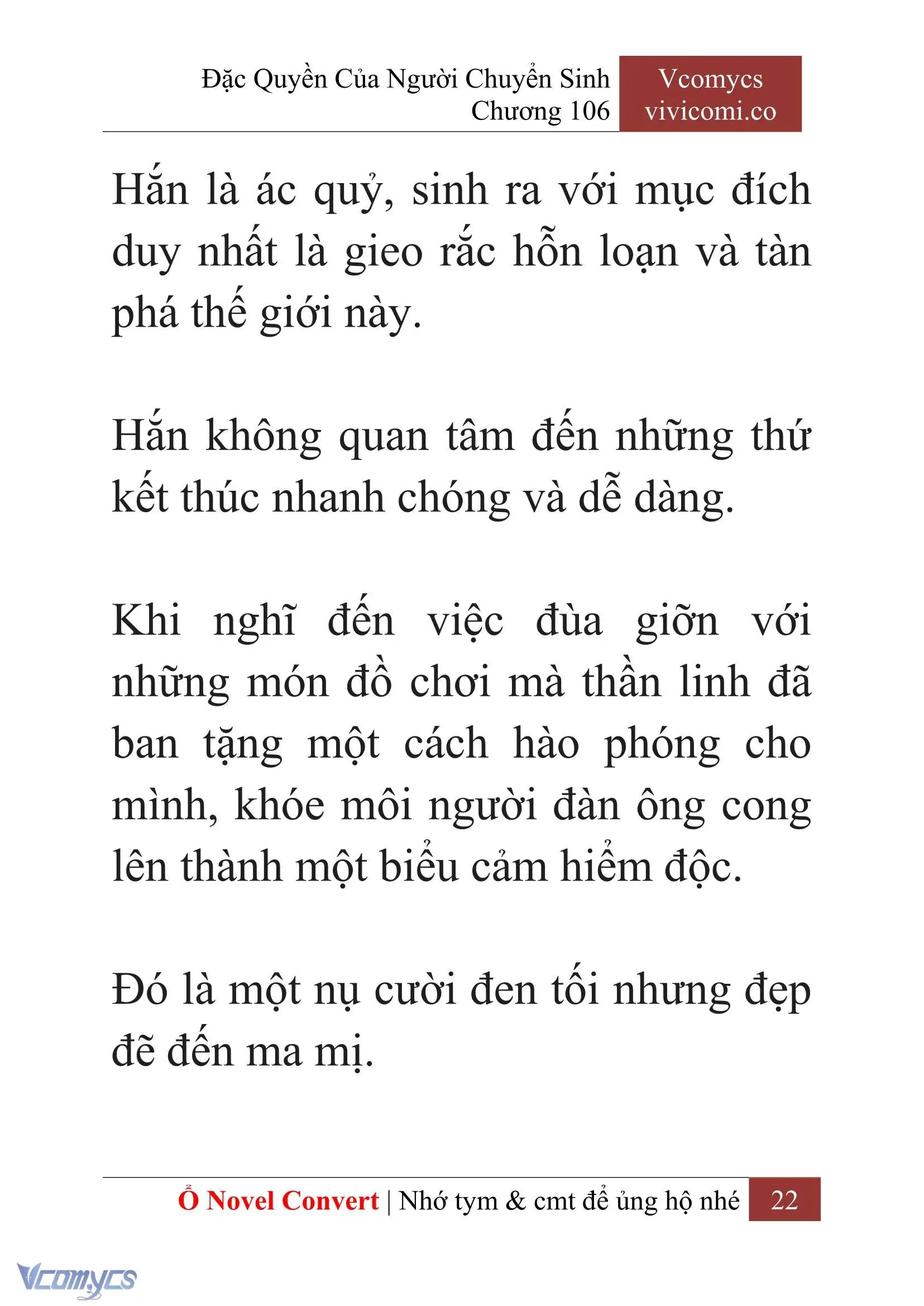[Novel] Đặc Quyền Của Người Chuyển Sinh Chapter 106 - Trang 25
